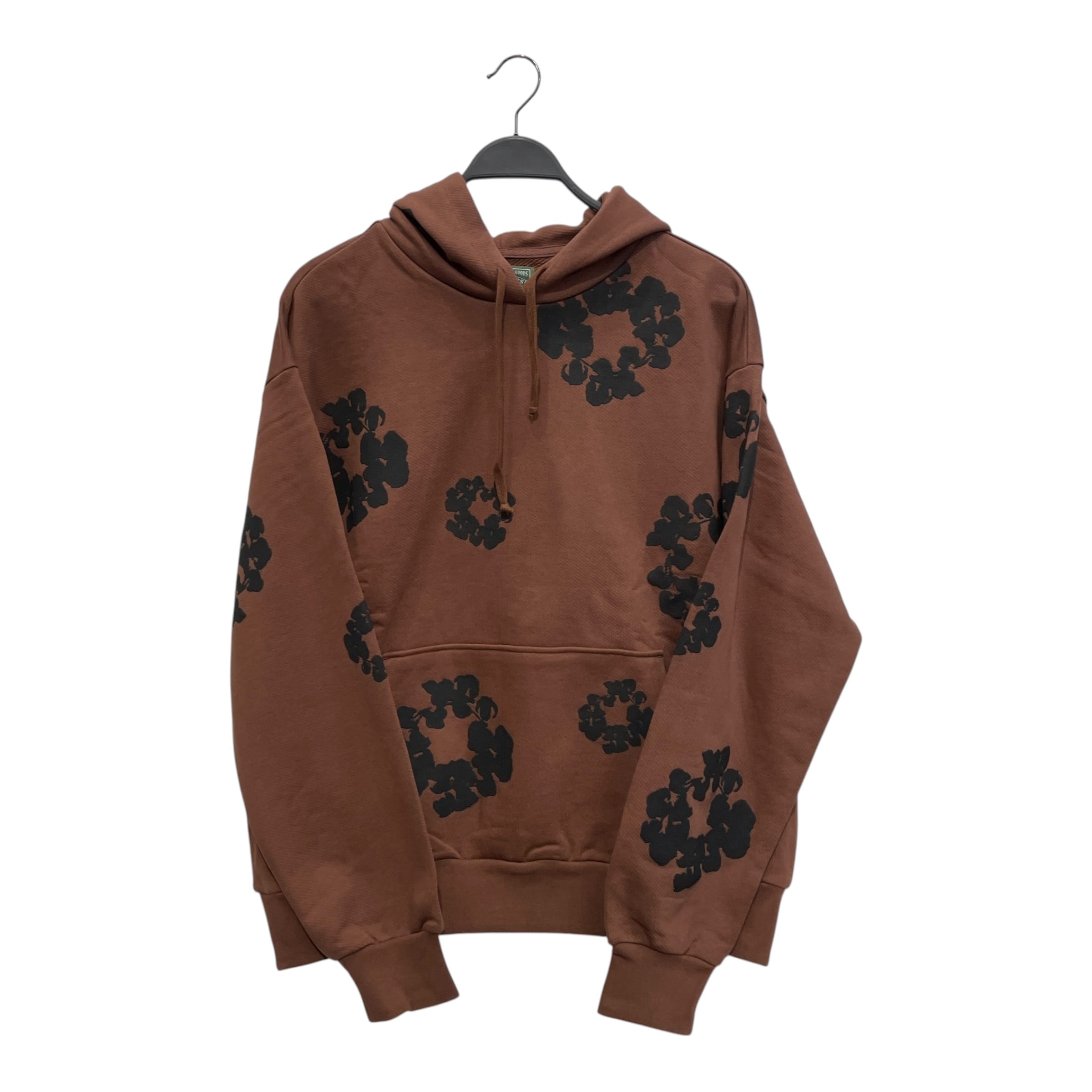 DENIM TEARS/Hoodie/M/Cotton/BRW/BLACKANDBROWNCOLORWAY view 1