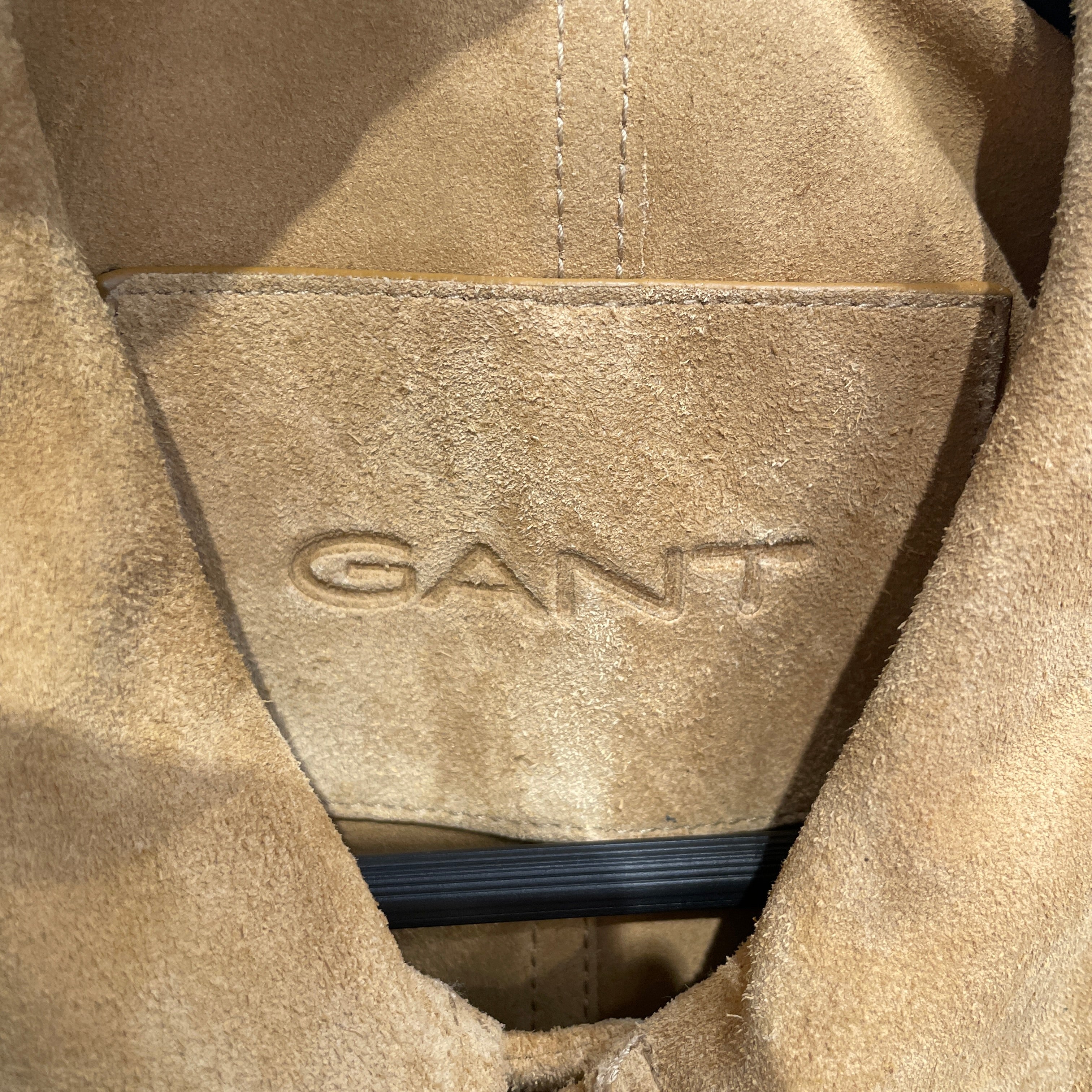 GANT/Leather Jkt/XL/Suede/CML/HEAVYWEIGHT SUEDE JKT view 3