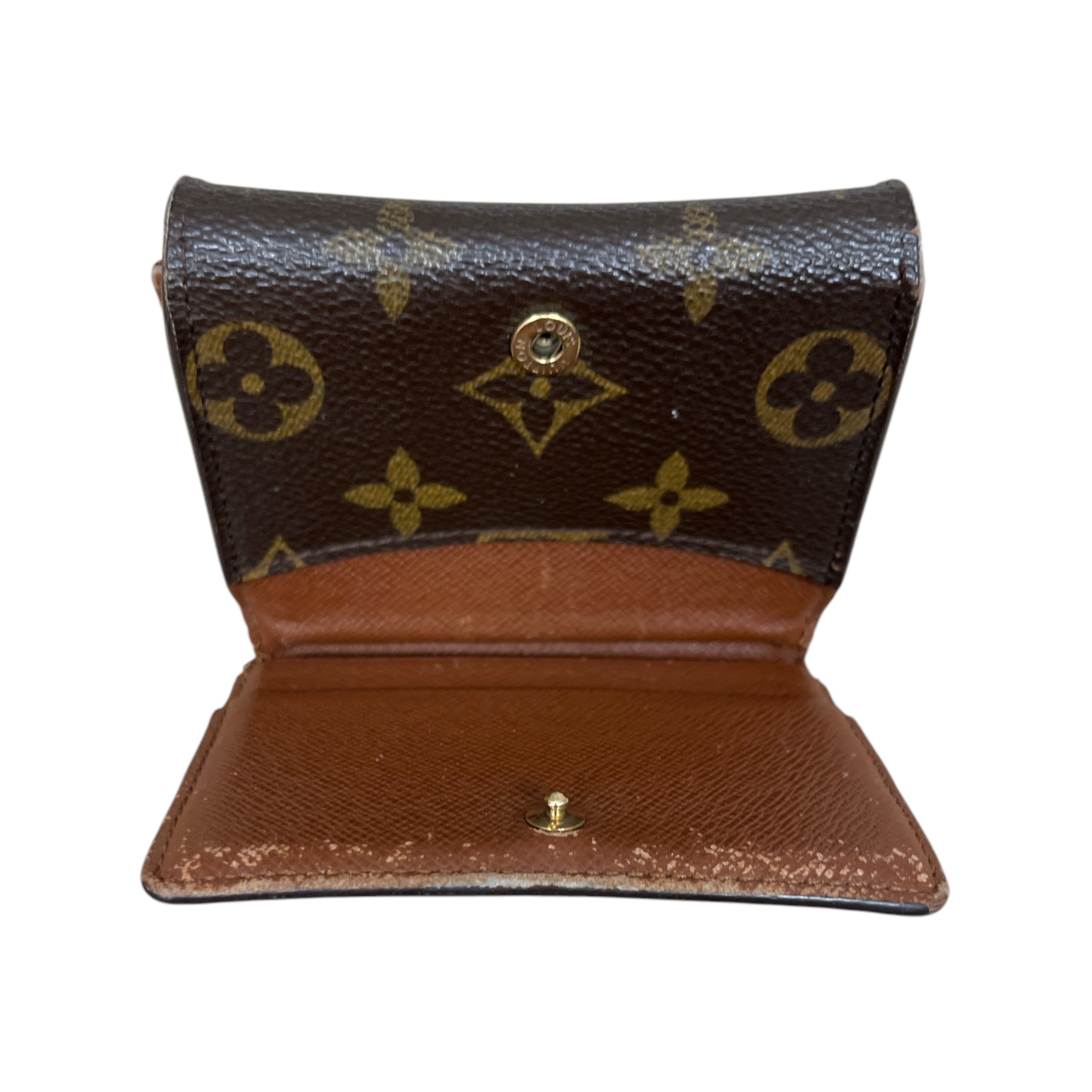 LOUIS VUITTON/Bifold Wallet/OS/Leather/BRW/ view 3