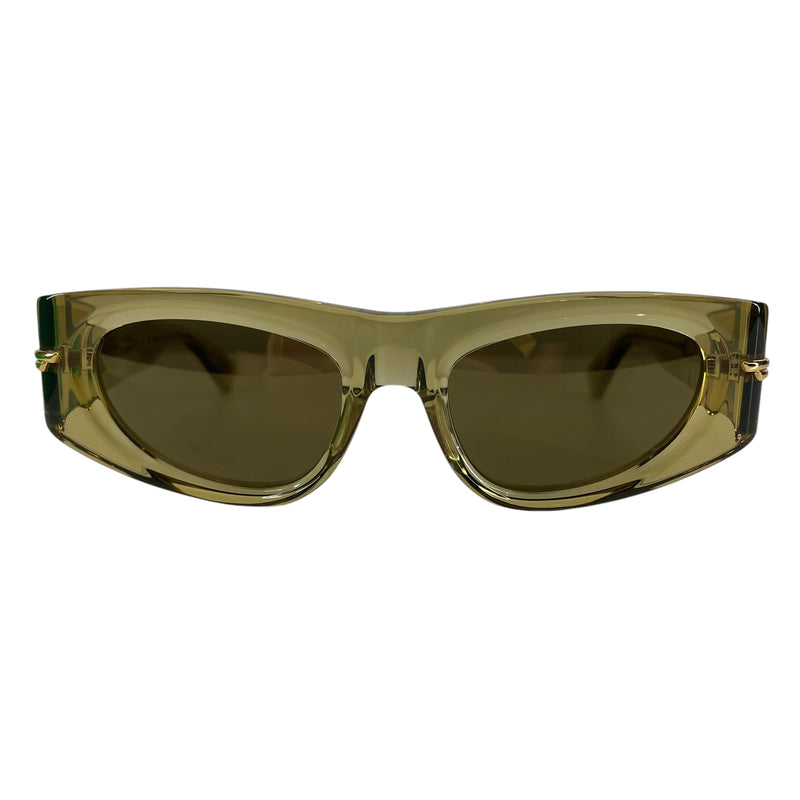 BOTTEGA VENETA/Sunglasses/Plastic/YEL/yllw transparent shades
