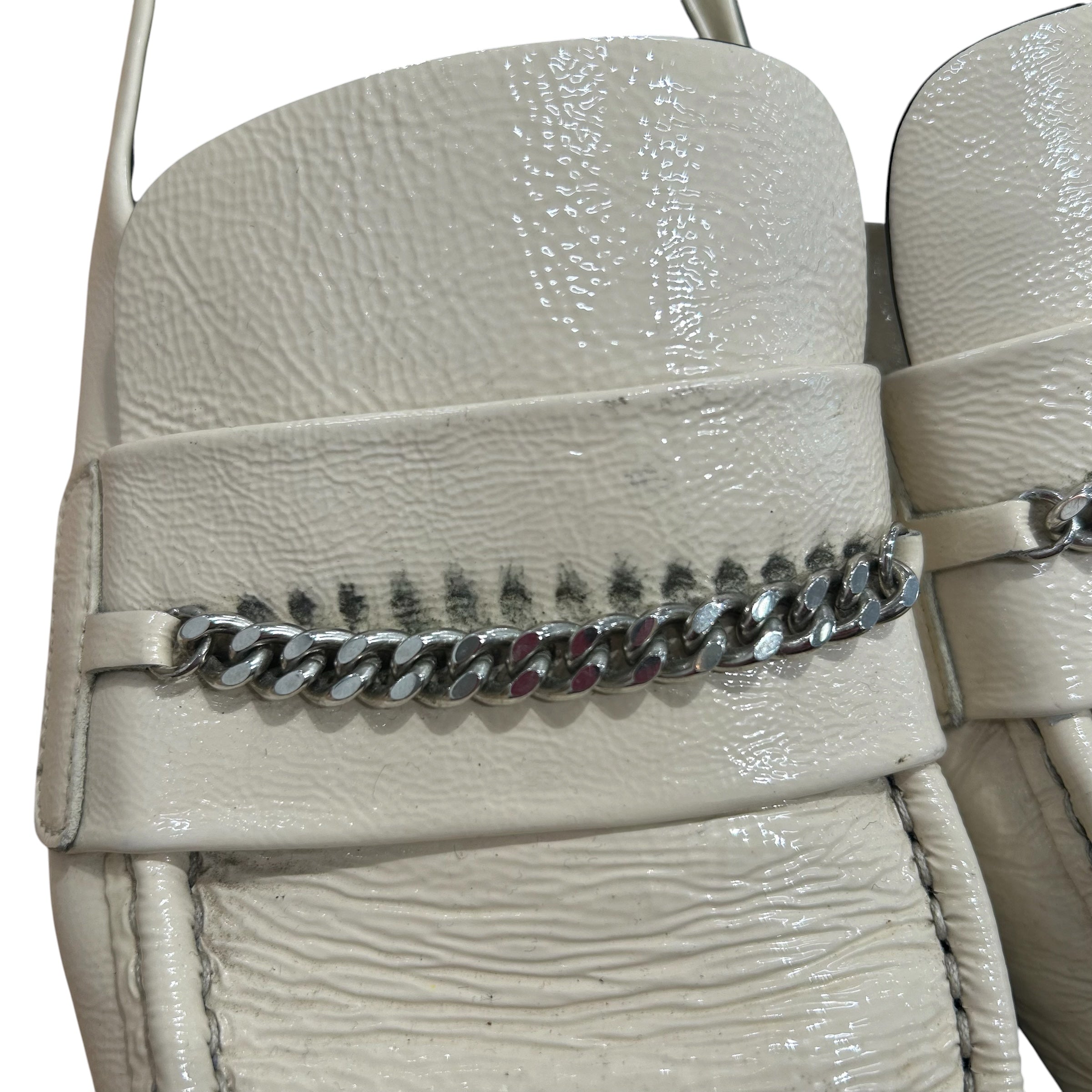MARTINE ROSE/Loafers/US 12/WHT/ view 7