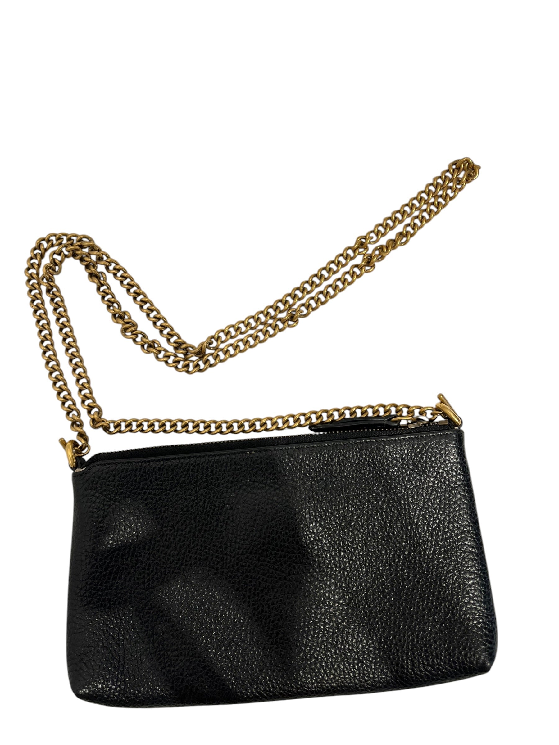 GUCCI/Cross Body Bag/Leather/BLK/Marmont view 2
