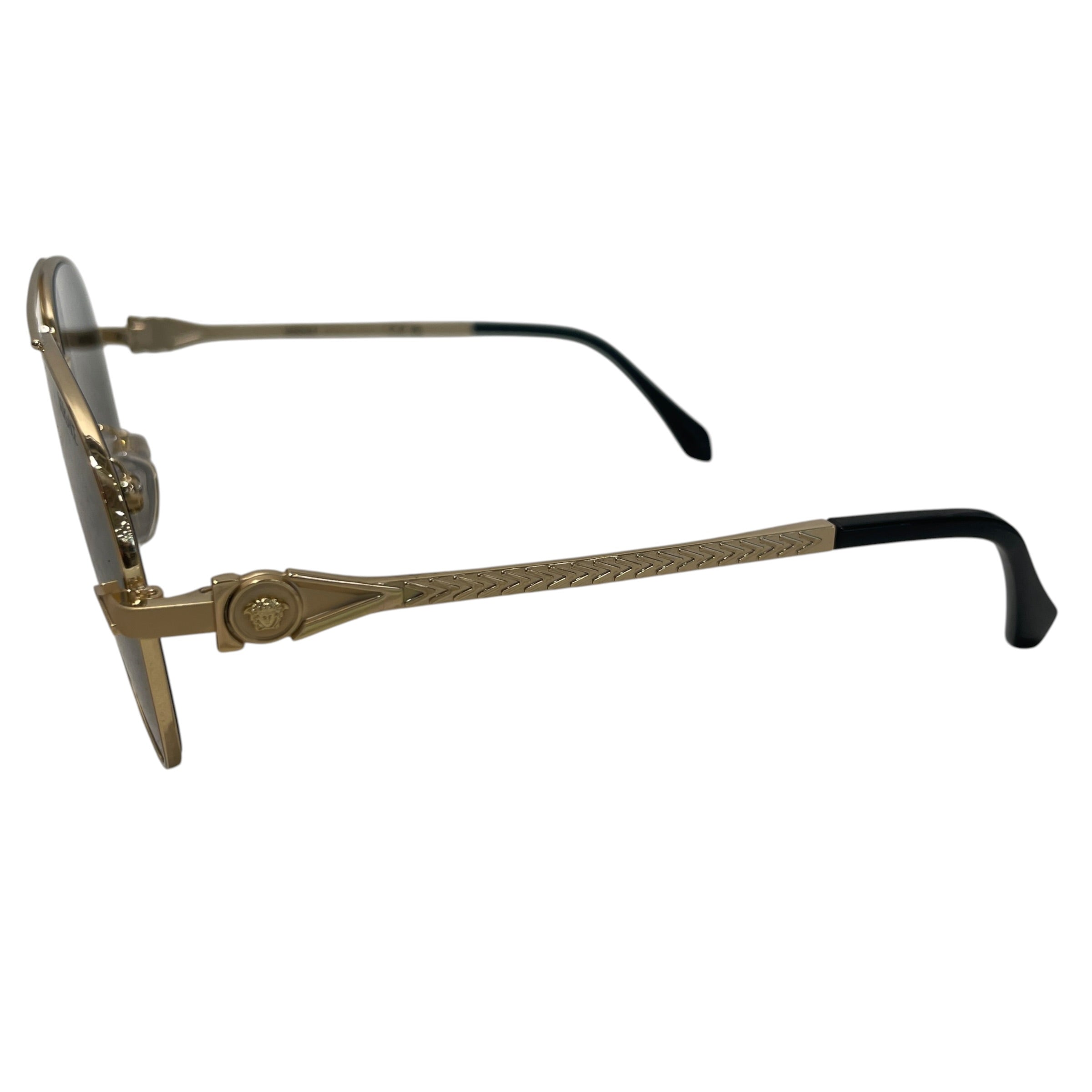 VERSACE/Sunglasses/Celluloid/GLD/M's/ view 2