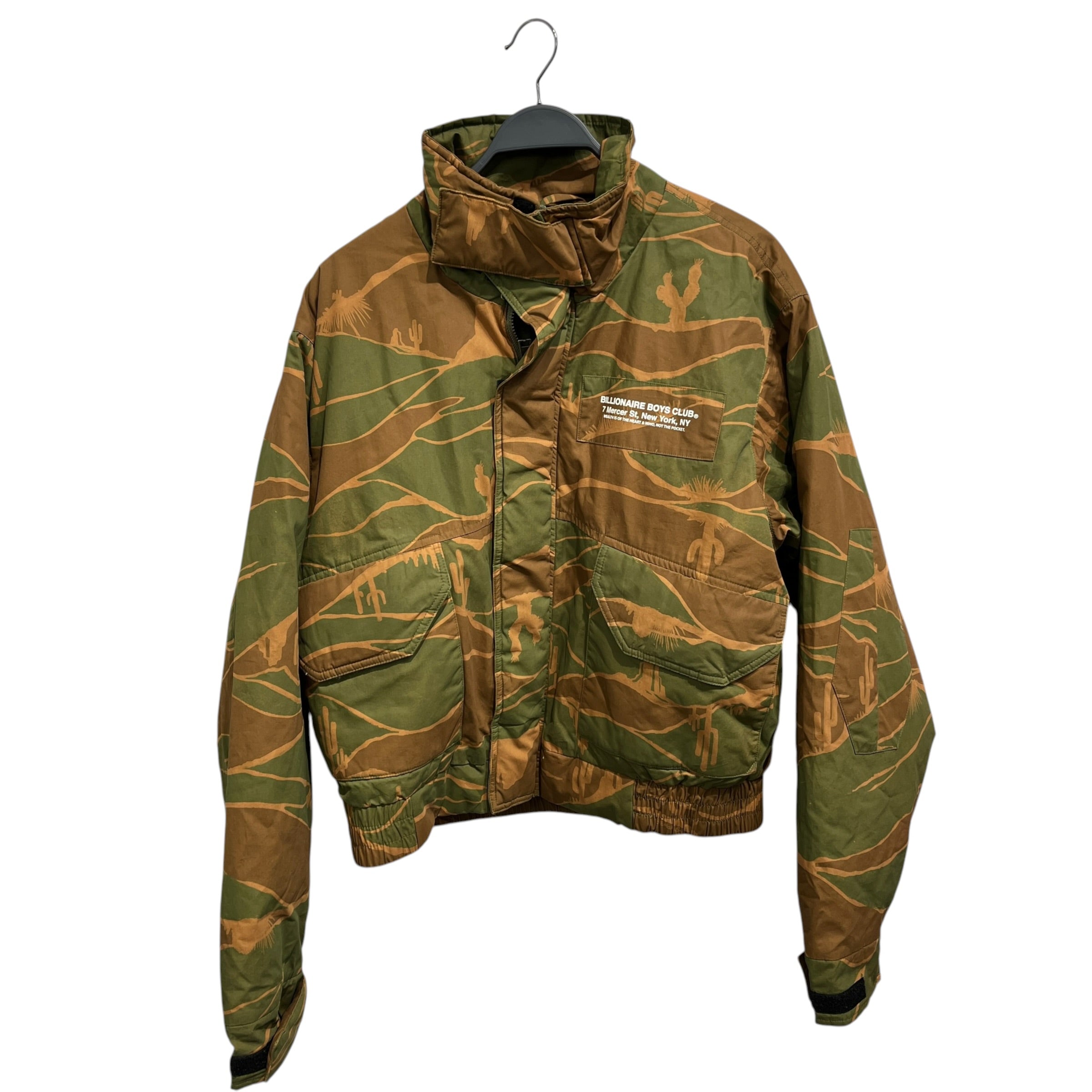 BILLIONAIRE BOYS CLUB/Jacket/L/Nylon/GRN/Camouflage/ view 1