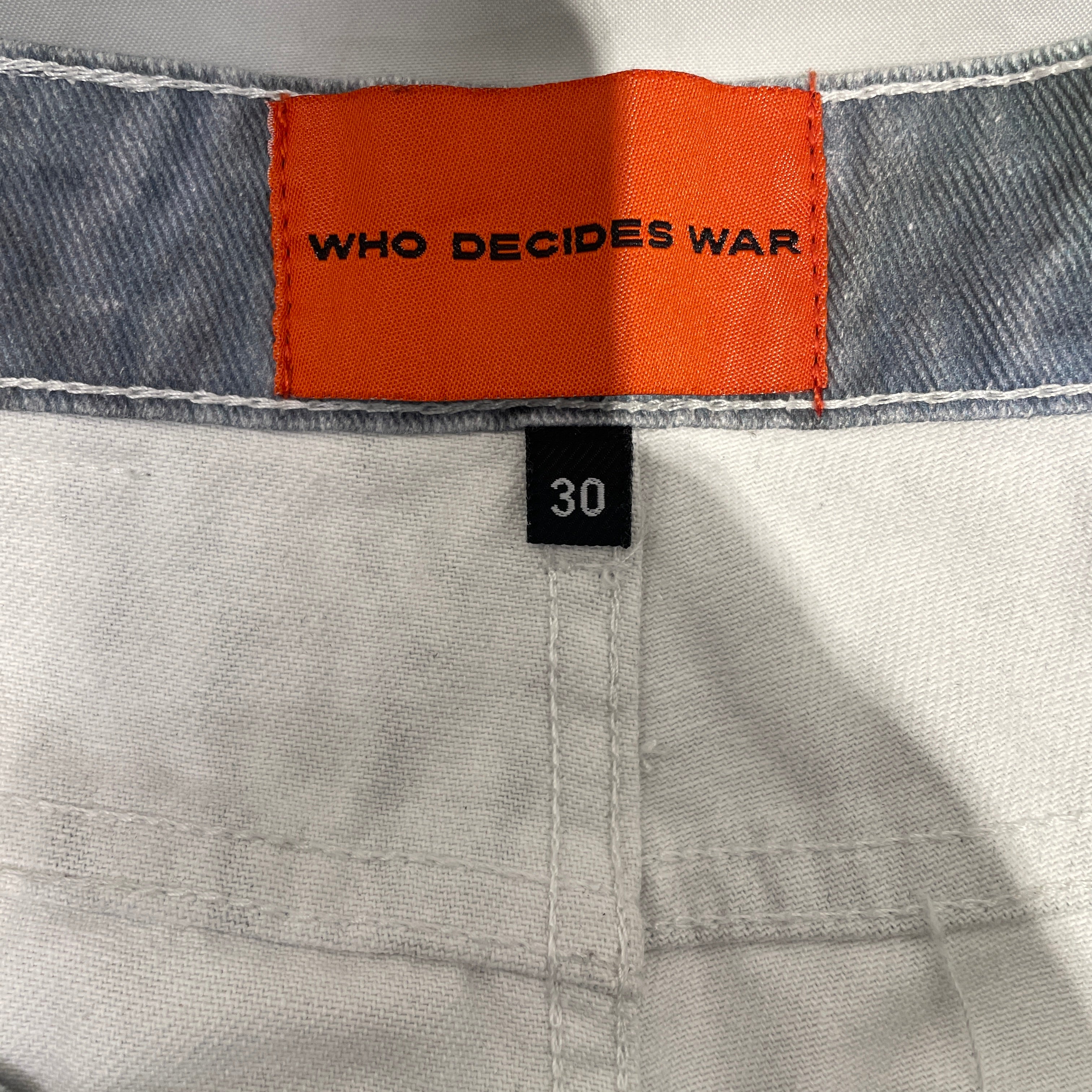 WHO DECIDES WAR/Bootcut Pants/30/Acrylic/MLT/All Over Print/ view 3