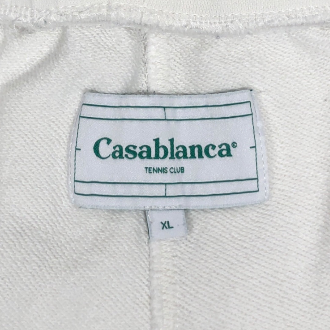 CASABLANCA/Pants/XL/Cotton/WHT/Graphic/red logo jogger sweats view 3