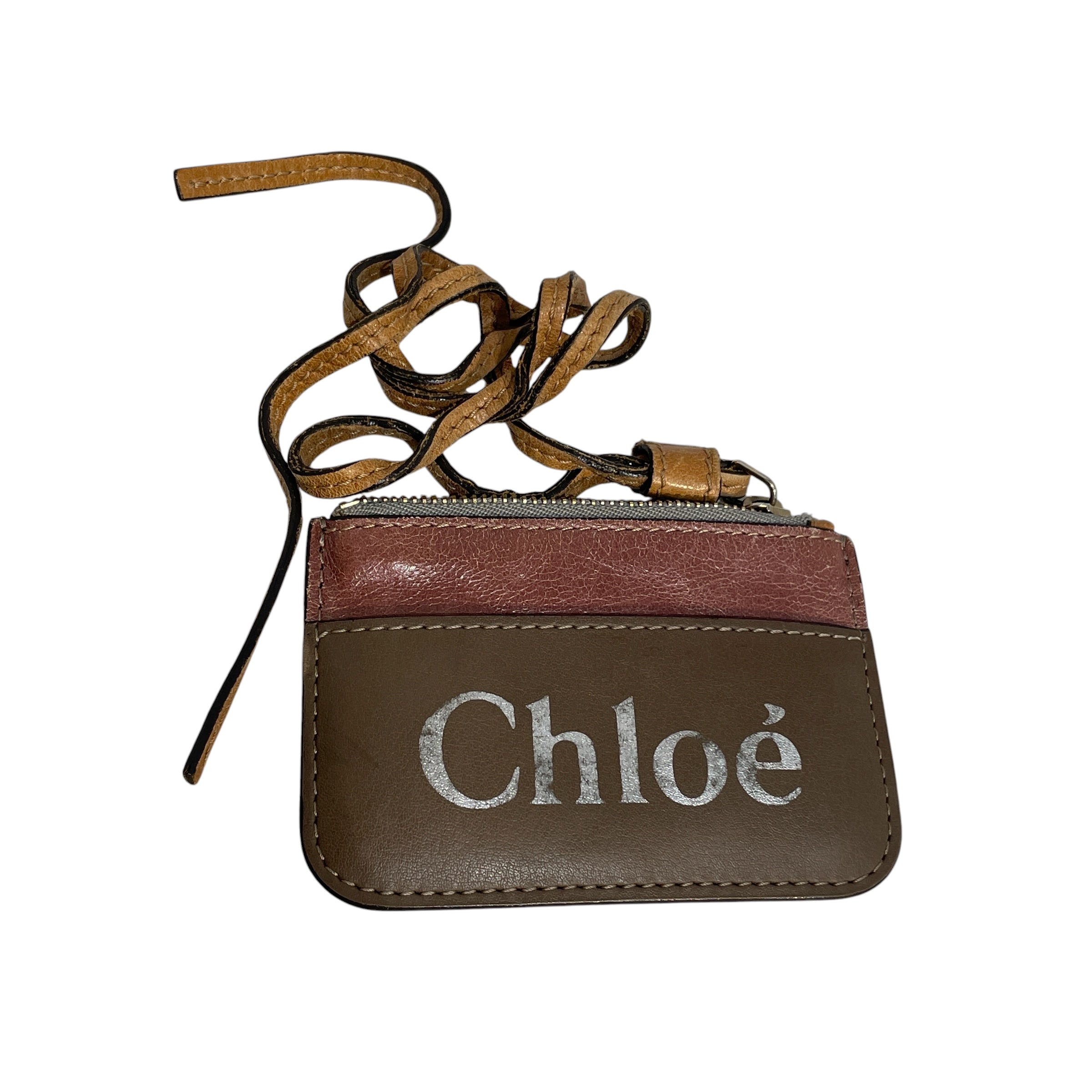 Chloe/Bag/Leather/BRW/Chole Crossbody Bag W/ Wallet view 9