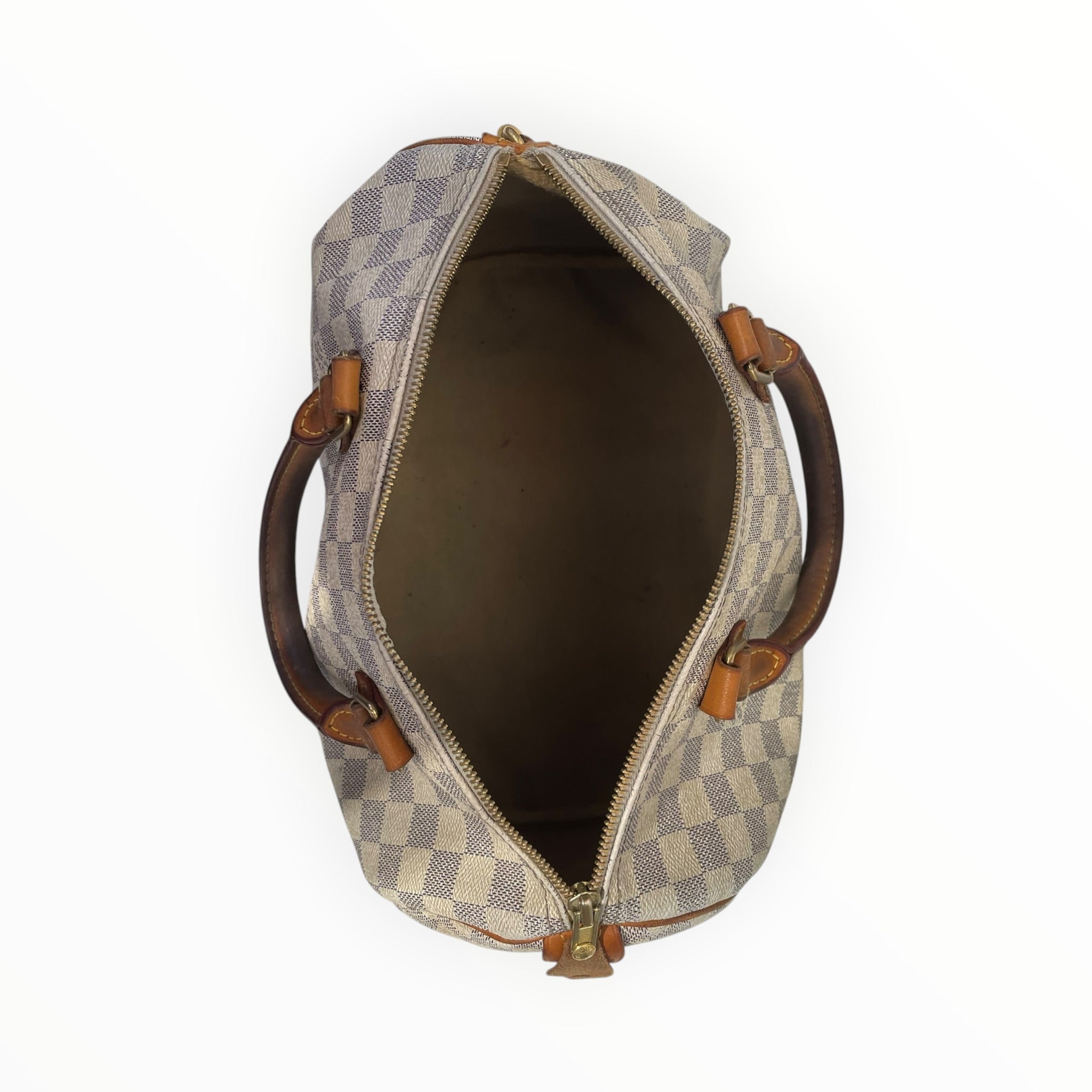 LOUIS VUITTON/Clutch Bag/Monogram/Leather/WHT/speedy 25 view 7