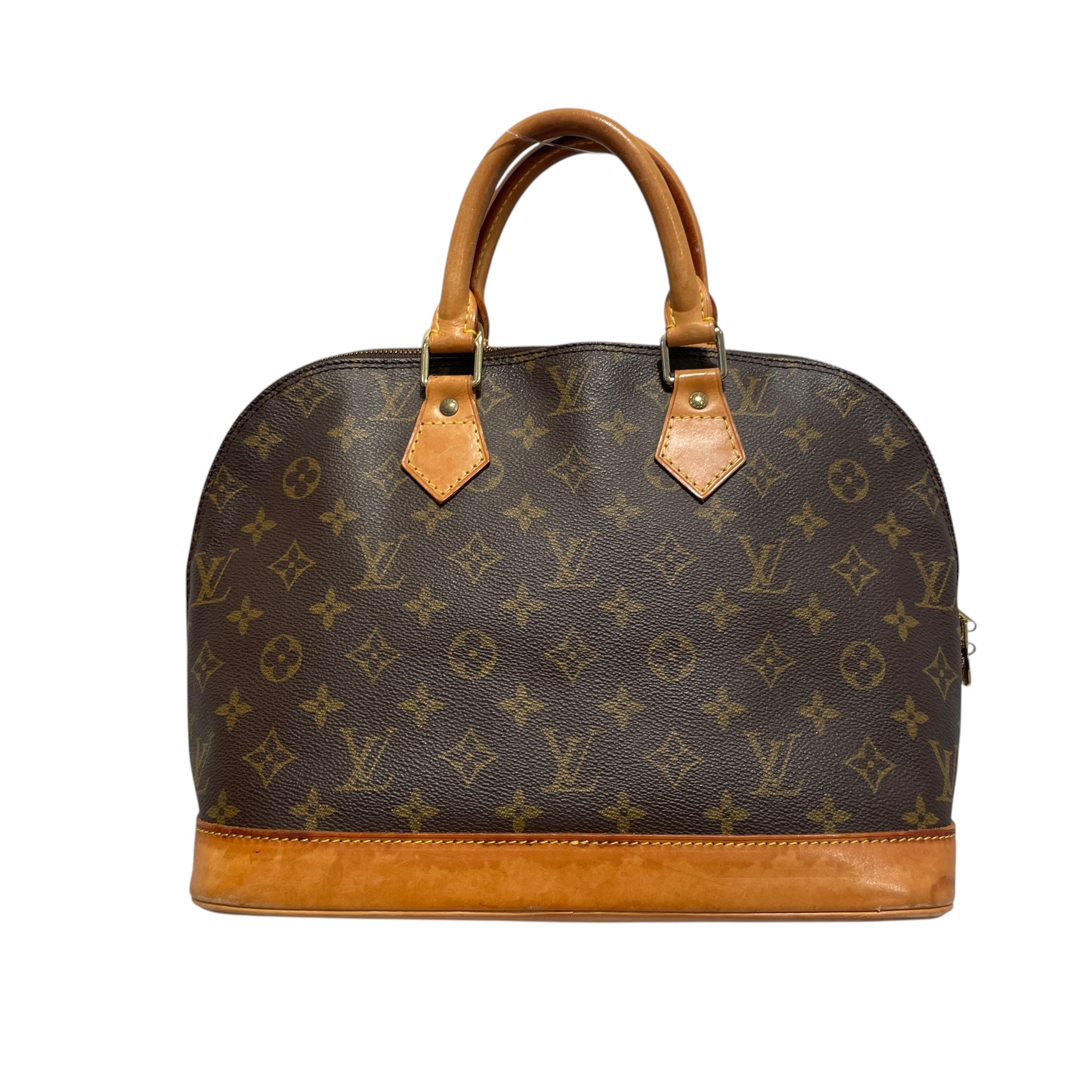 LOUIS VUITTON/Hand Bag/Monogram/Leather/BRW/Alma PM view 1