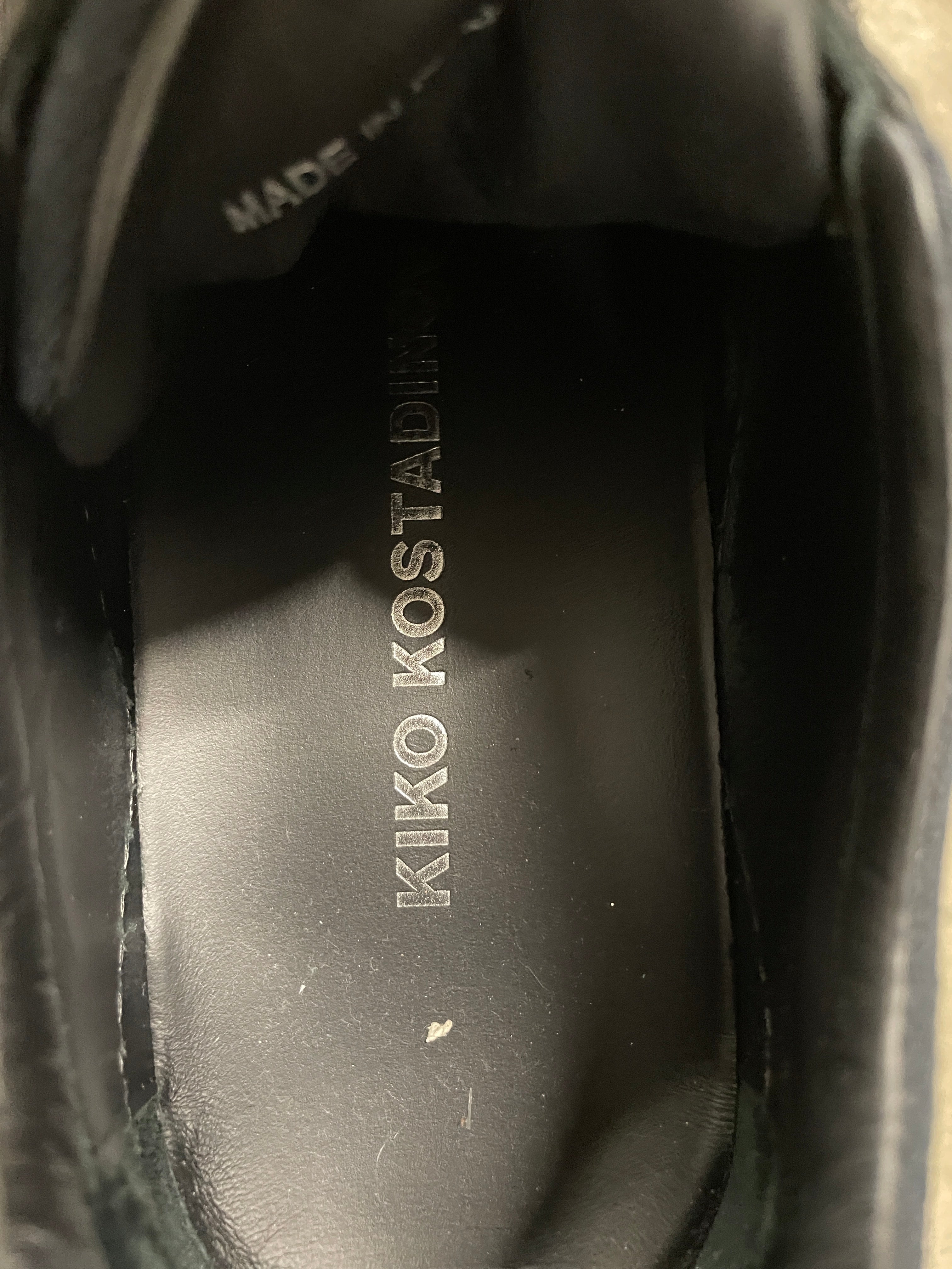 Kiko Kostadinov/Low-Sneakers/US 11.5/Cotton/BLK/TONKIN view 3