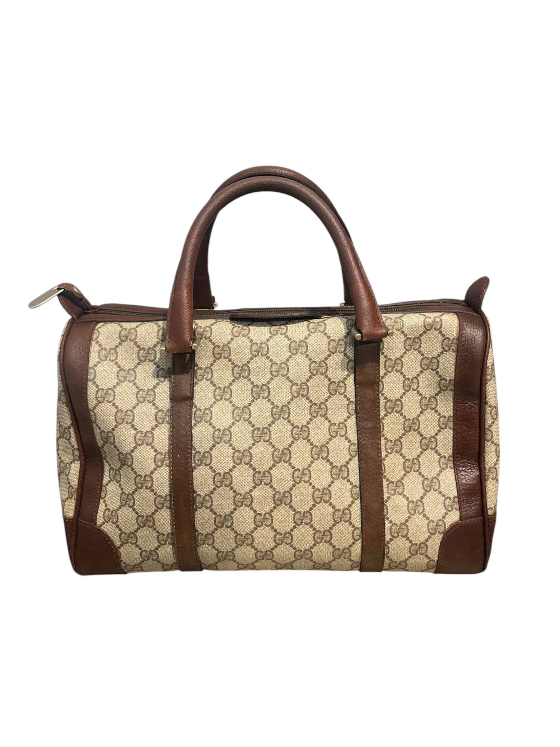 GUCCI/Hand Bag/Leather/BEG/MONOGRAM G view 1
