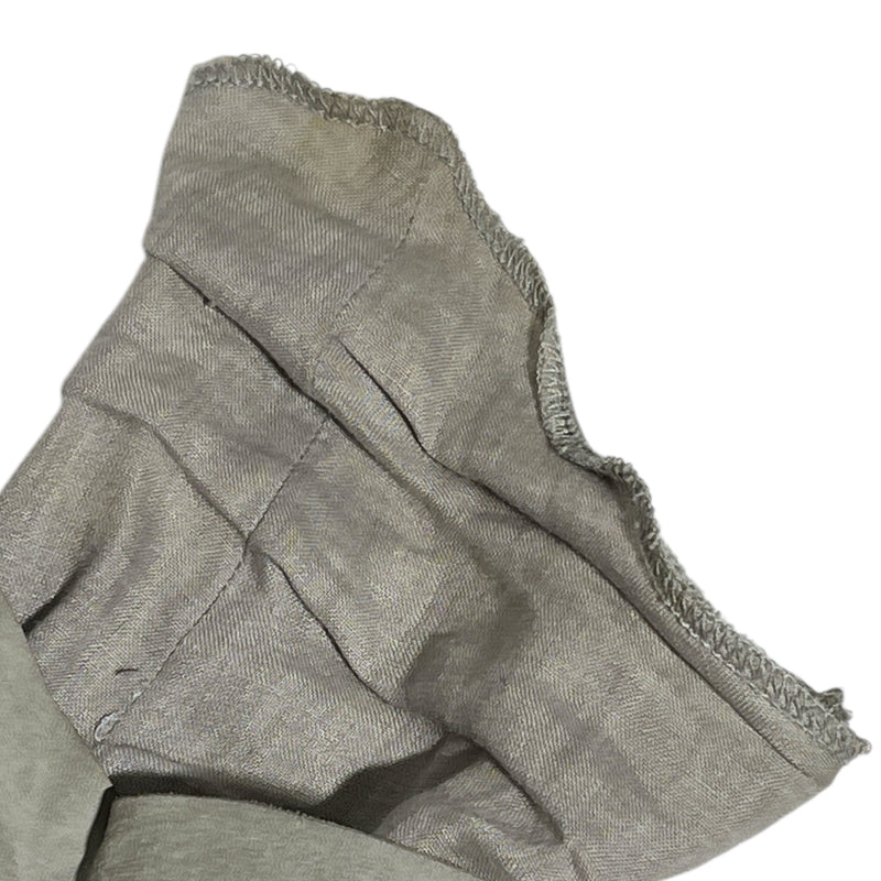 ISAAC SELLAM/Jacket/40/Leather/GRY/BACKZIP