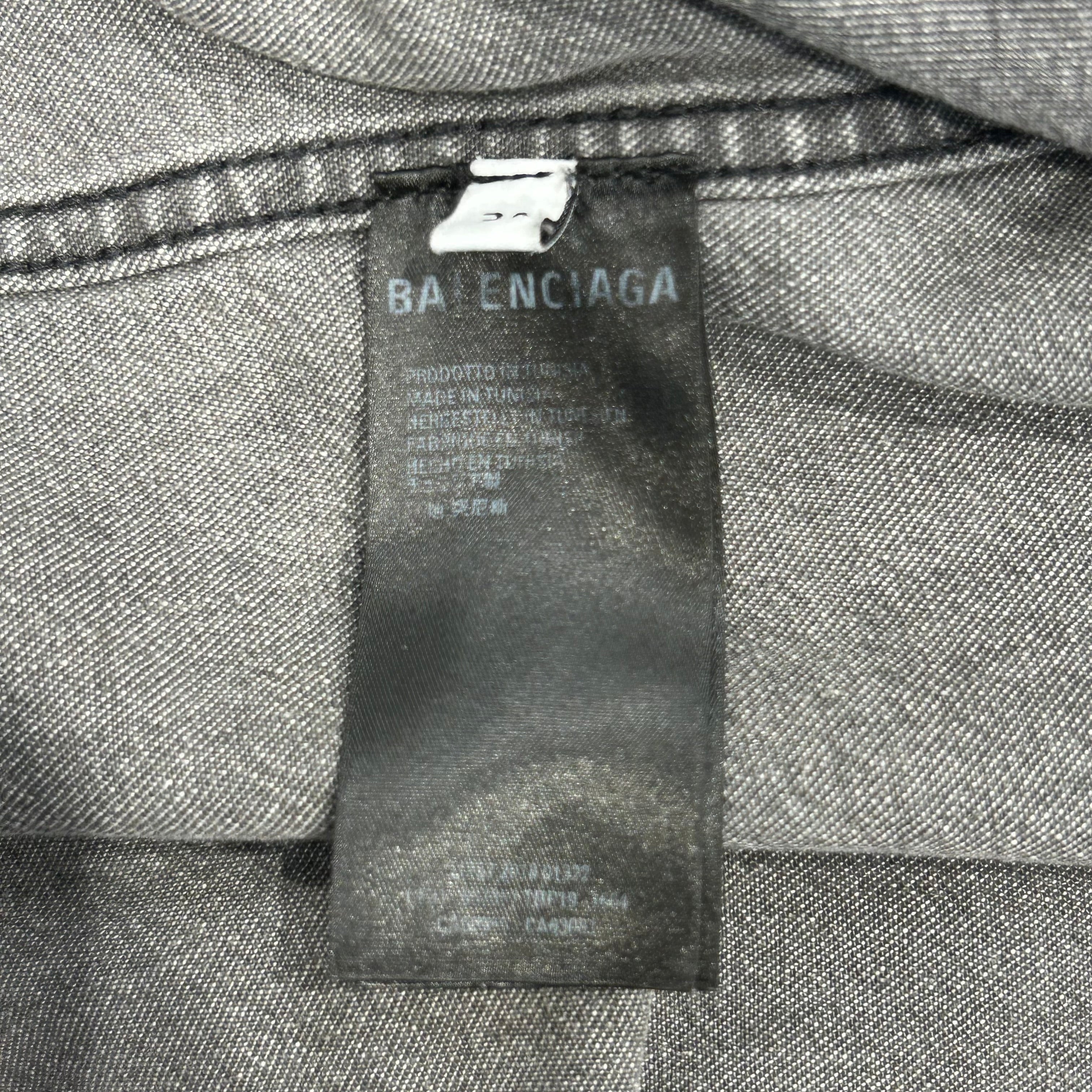 BALENCIAGA/Jacket/38/Cotton/GRN/Plaid/ view 4