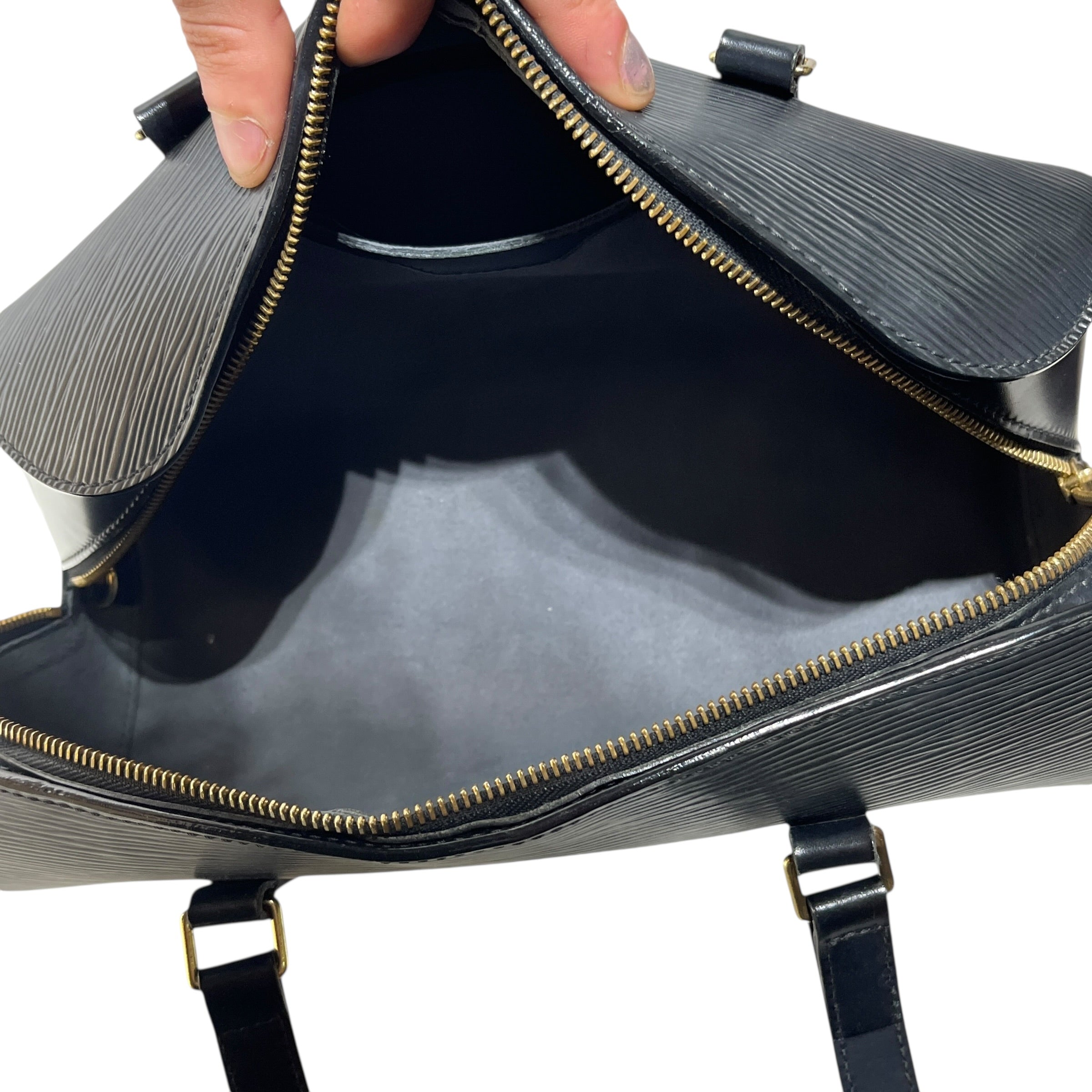 GUCCI/Fanny Pack/Polyester/BLK/STRIPE view 3