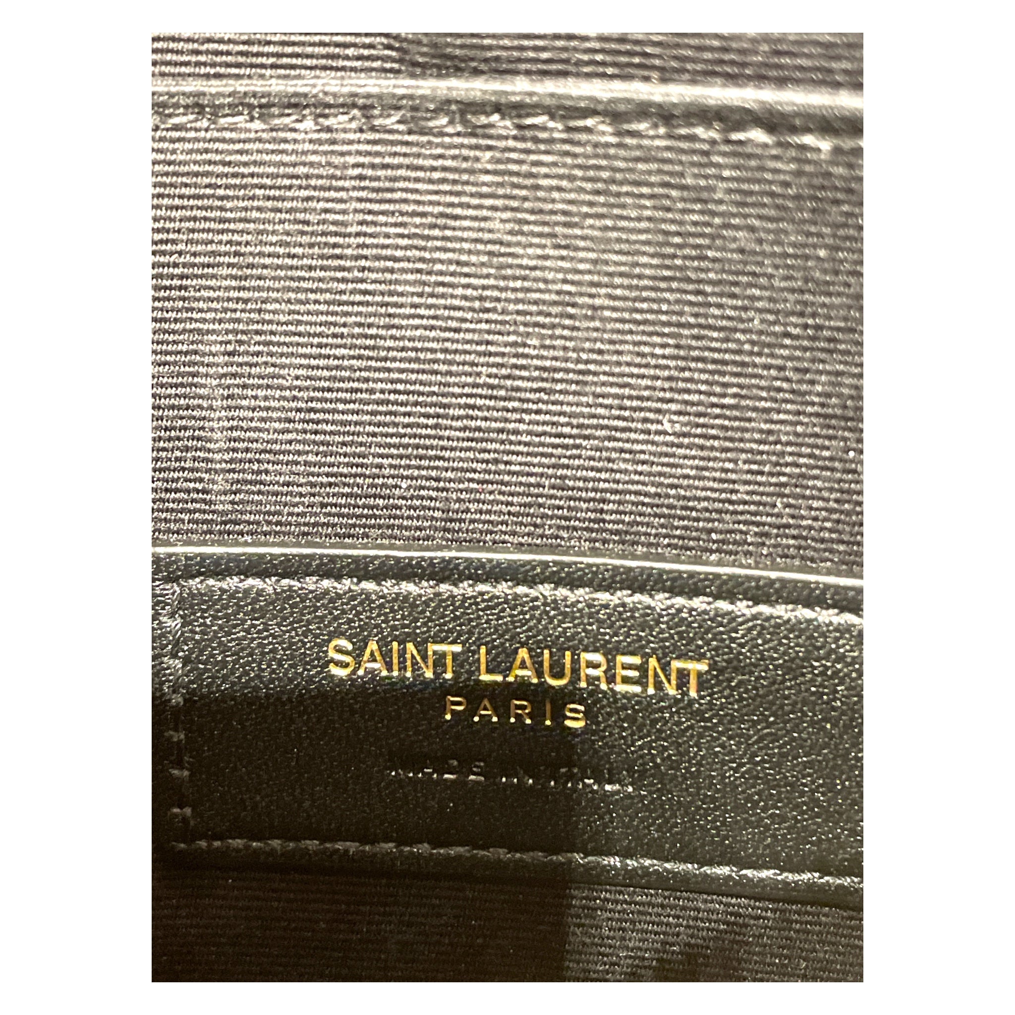 SAINT LAURENT/Pouch/Leather/BEG/Cassandra Bill Pouch view 4