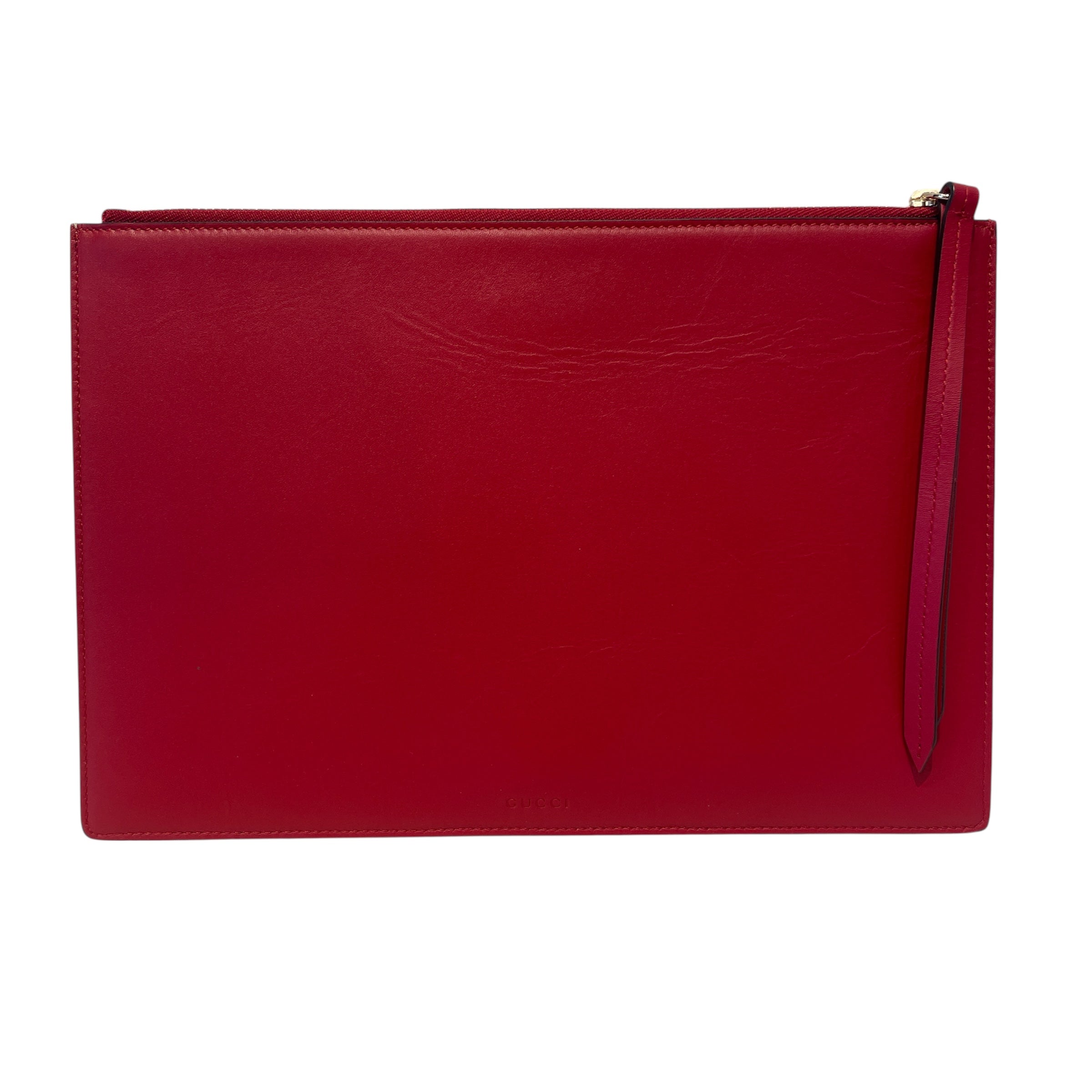GUCCI/Clutch Bag/Monogram/KHK/BOSCO DOG CLUTCH view 2