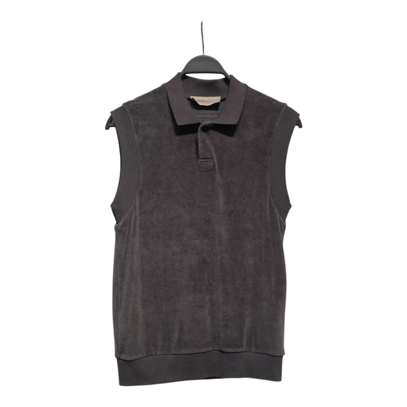 FOG ESSENTIALS/Polo, Rugby/S/Velour/GRY/