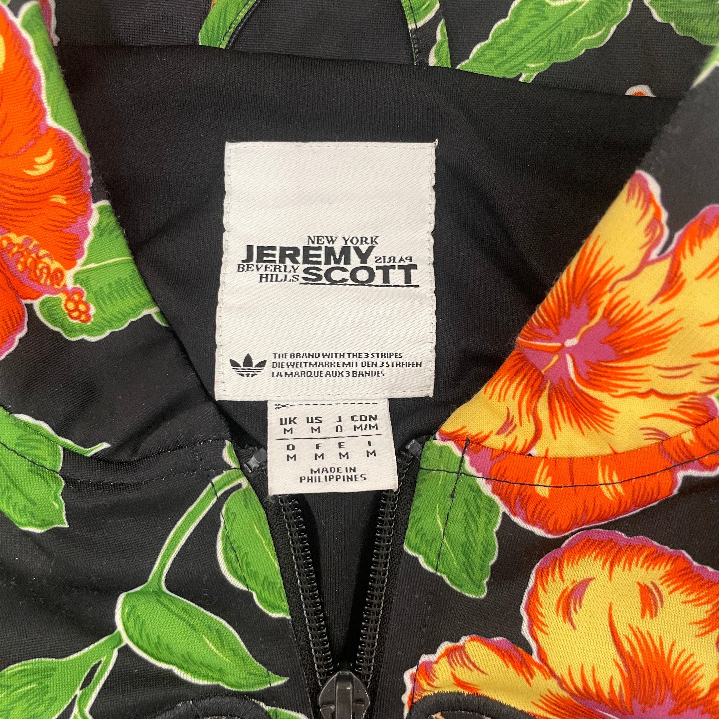 JEREMY SCOTT/Jacket/M/Polyester/MLT/All Over Print/Leopard bones view 3