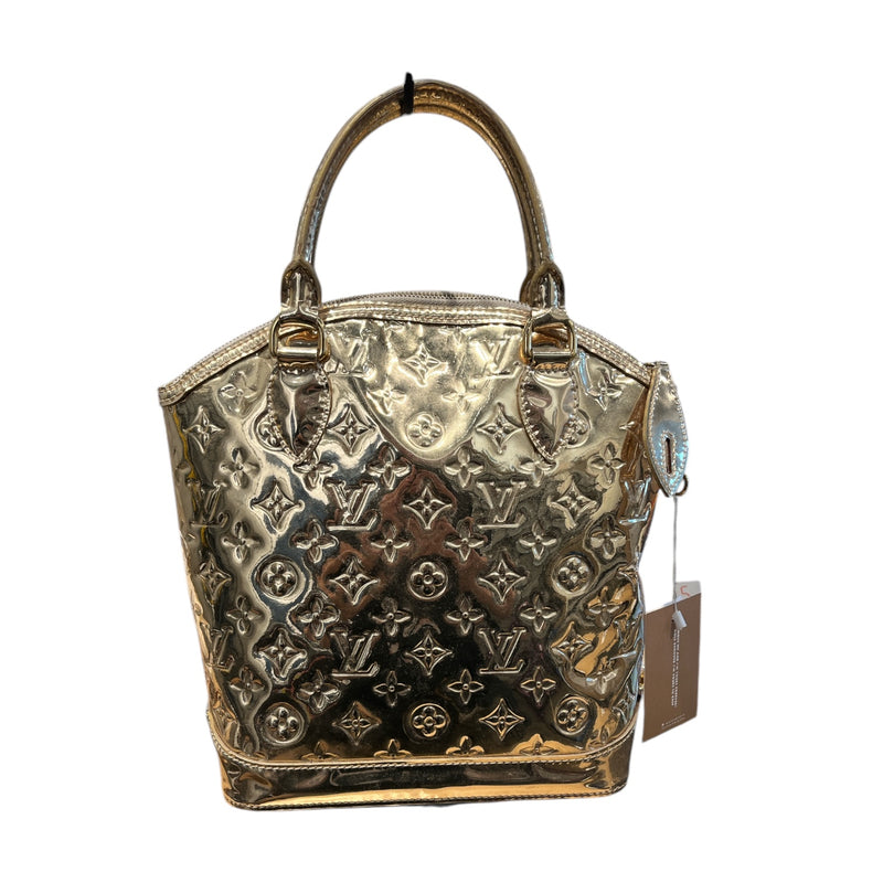 LOUIS VUITTON/Hand Bag/Monogram/GLD/MIROIR LOCKIT PM