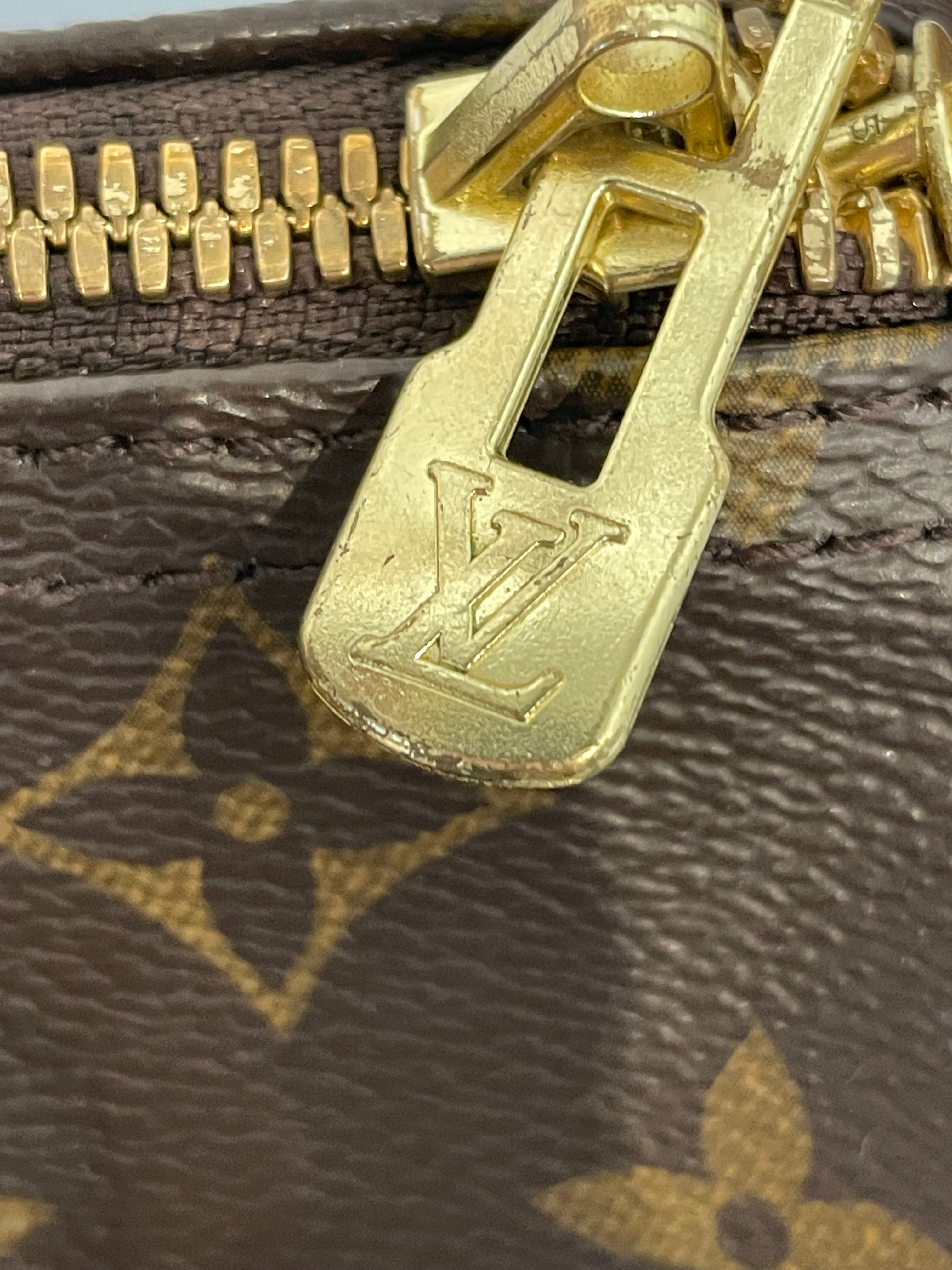LOUIS VUITTON/Cross Body Bag/Monogram/Leather/BRW/speedy 25 bandouliere view 8