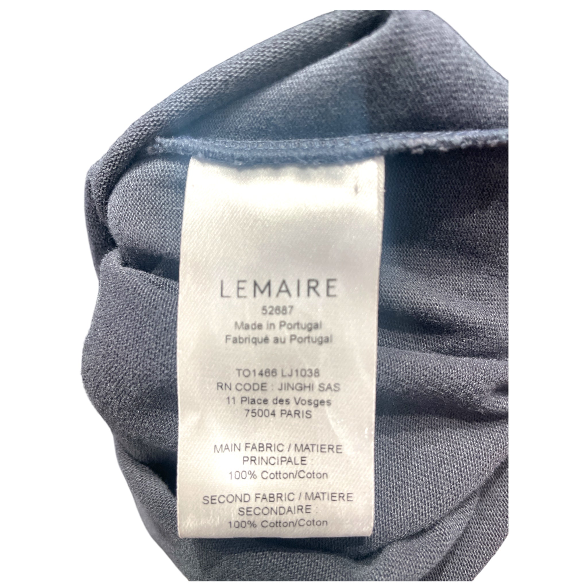 LEMAIRE/LS T-Shirt/XL/Cotton/IDG/ view 4