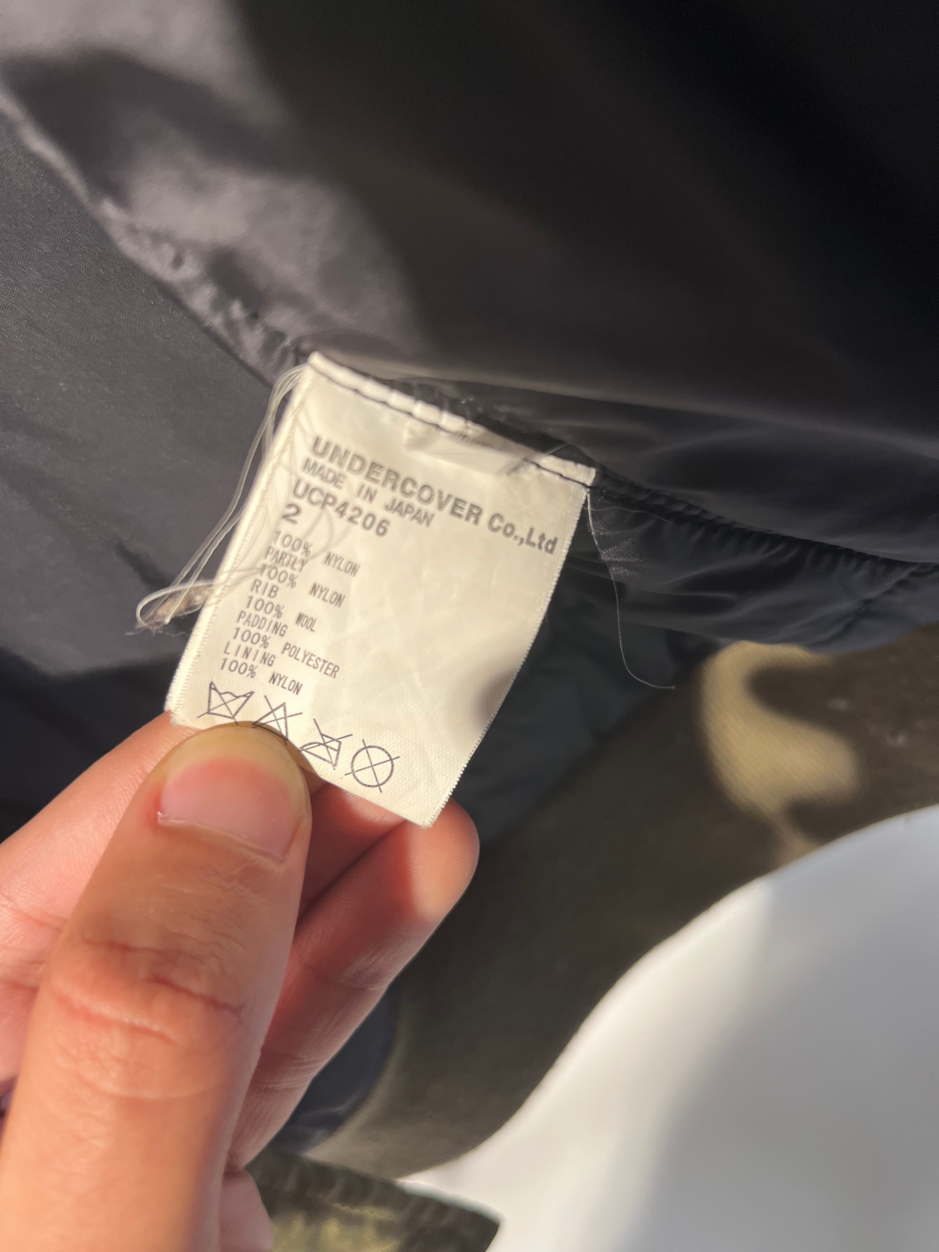 UNDERCOVER/Jacket/2/Nylon/GRN/WOMENS NAILS view 4