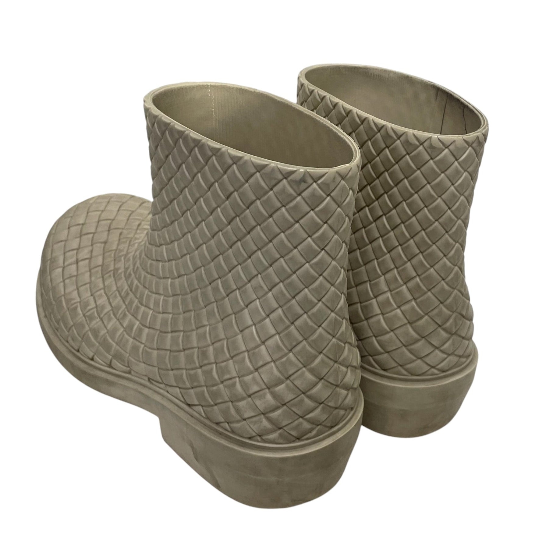 BOTTEGA VENETA/Rain Boots/EU 41/WHT/Fireman Ankle Boot view 2