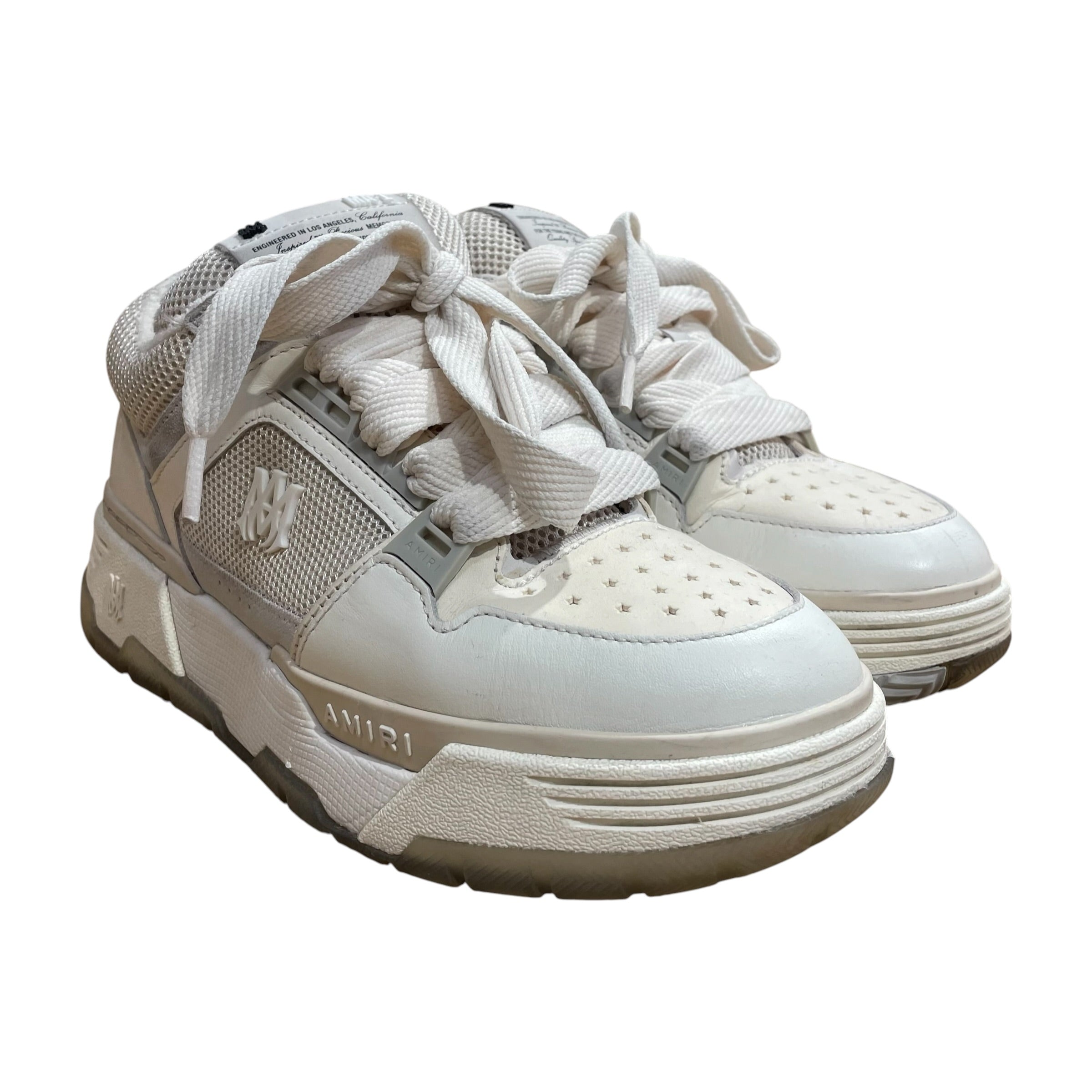 AMIRI/Low-Sneakers/US 7/Cotton/WHT/MA-1 view 1
