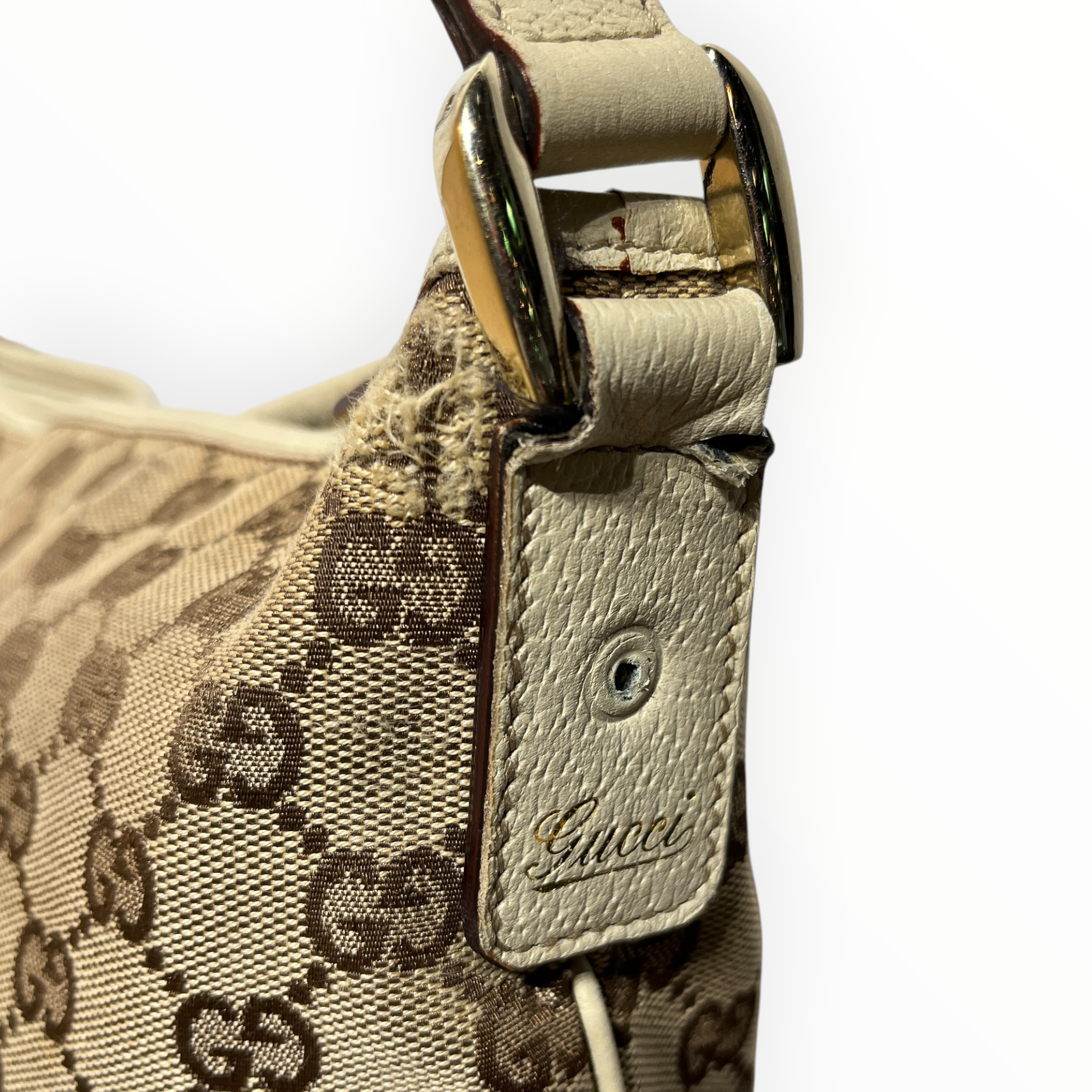 GUCCI/Cross Body Bag/BEG/messenger  bag view 10