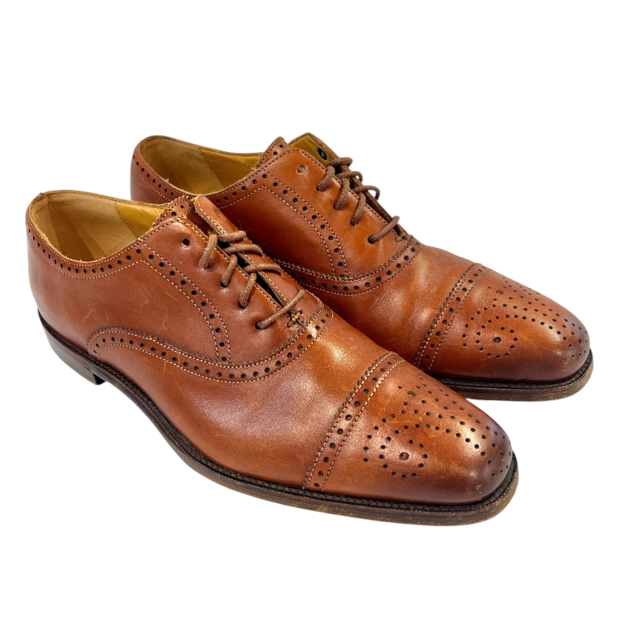 Ralph Lauren COLLECTION/Dress Shoes/US 8.5/Leather/CML/DERBY view 1