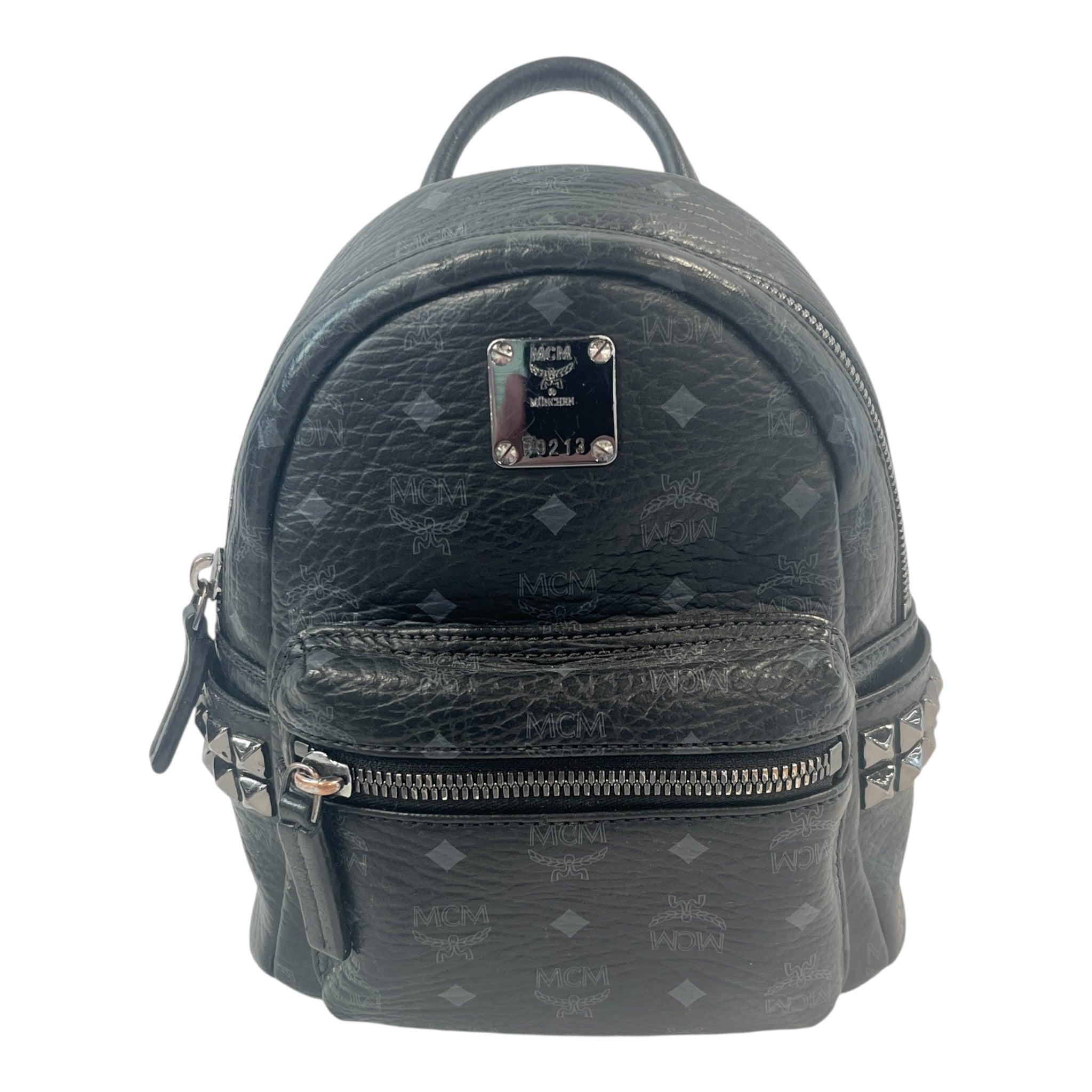 MCM/Bag/OS/All Over Print/Leather/BLK/mcm all over view 1