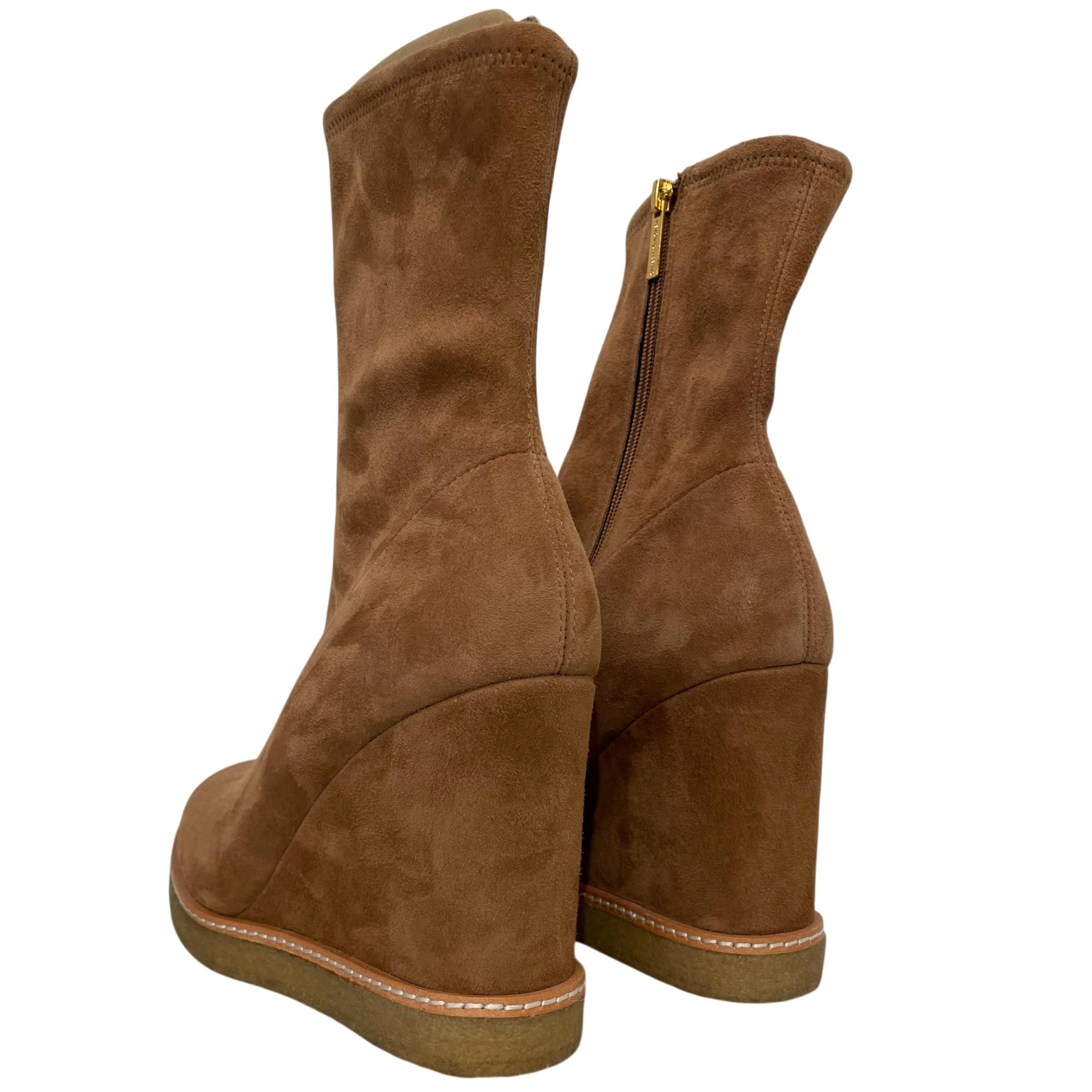 VERONICA BEARD/Boots/US 8/Suede/CML/Suede Arlo Boots view 2