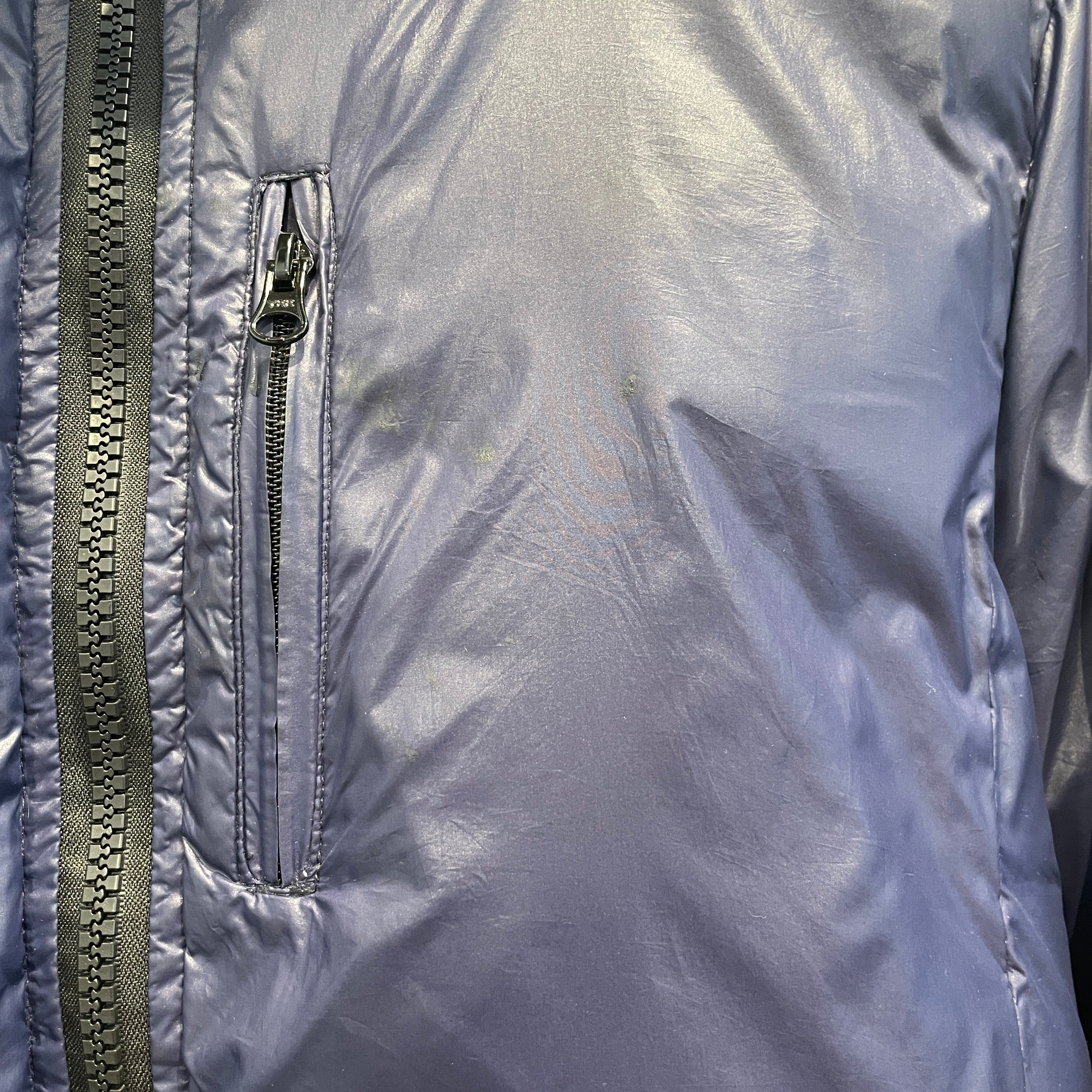 CANADA GOOSE/Coat/L/Polyester/BLU/Lodge Jacket view 4