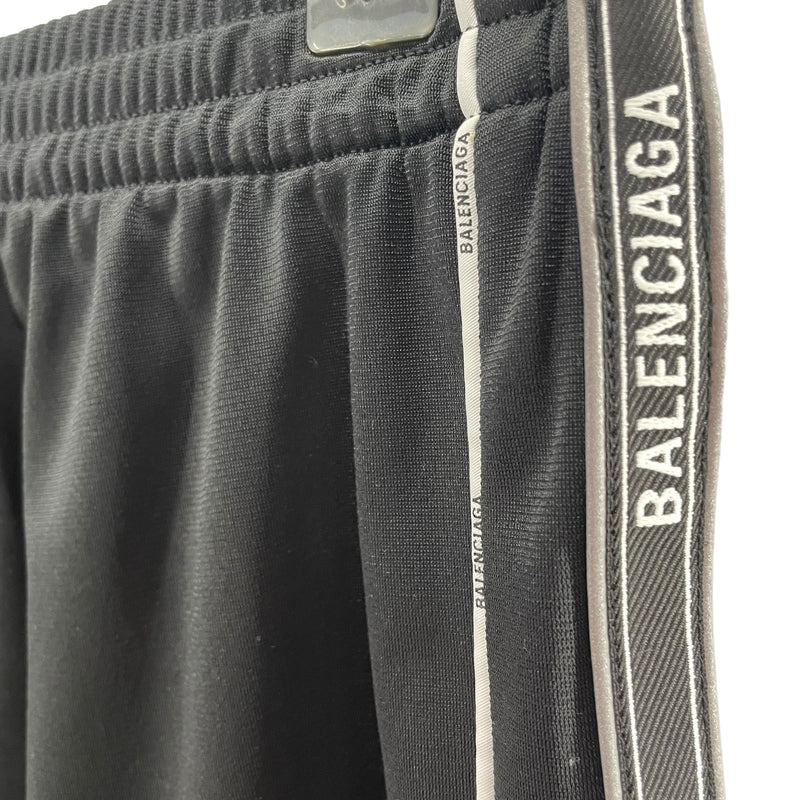 BALENCIAGA/Sweatpants/48/Nylon/BLK/Joggers/REFLECTIVE ON SIDE ZIPPER BOTT