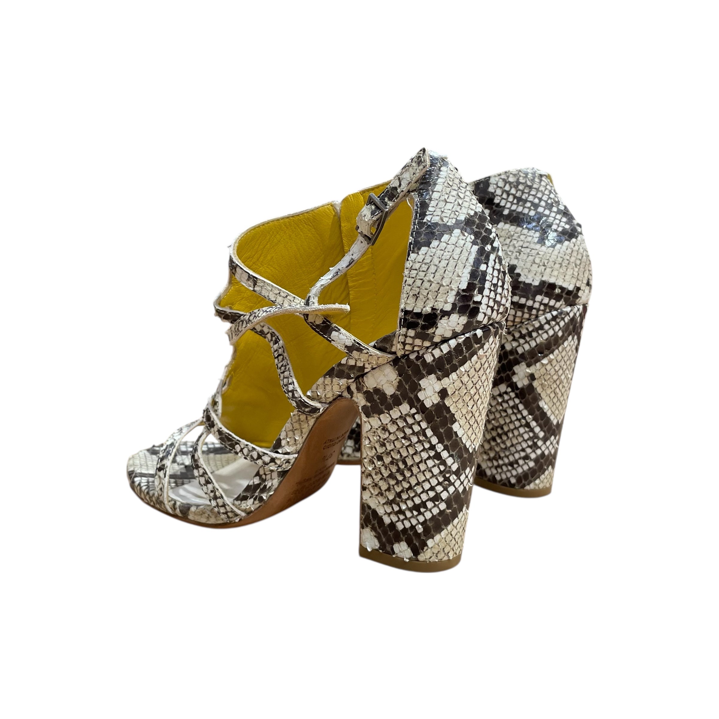 Maison Margiela/Heels/EU 37.5/Animal Pattern/MLT/SNAKESKIN HEEL view 2