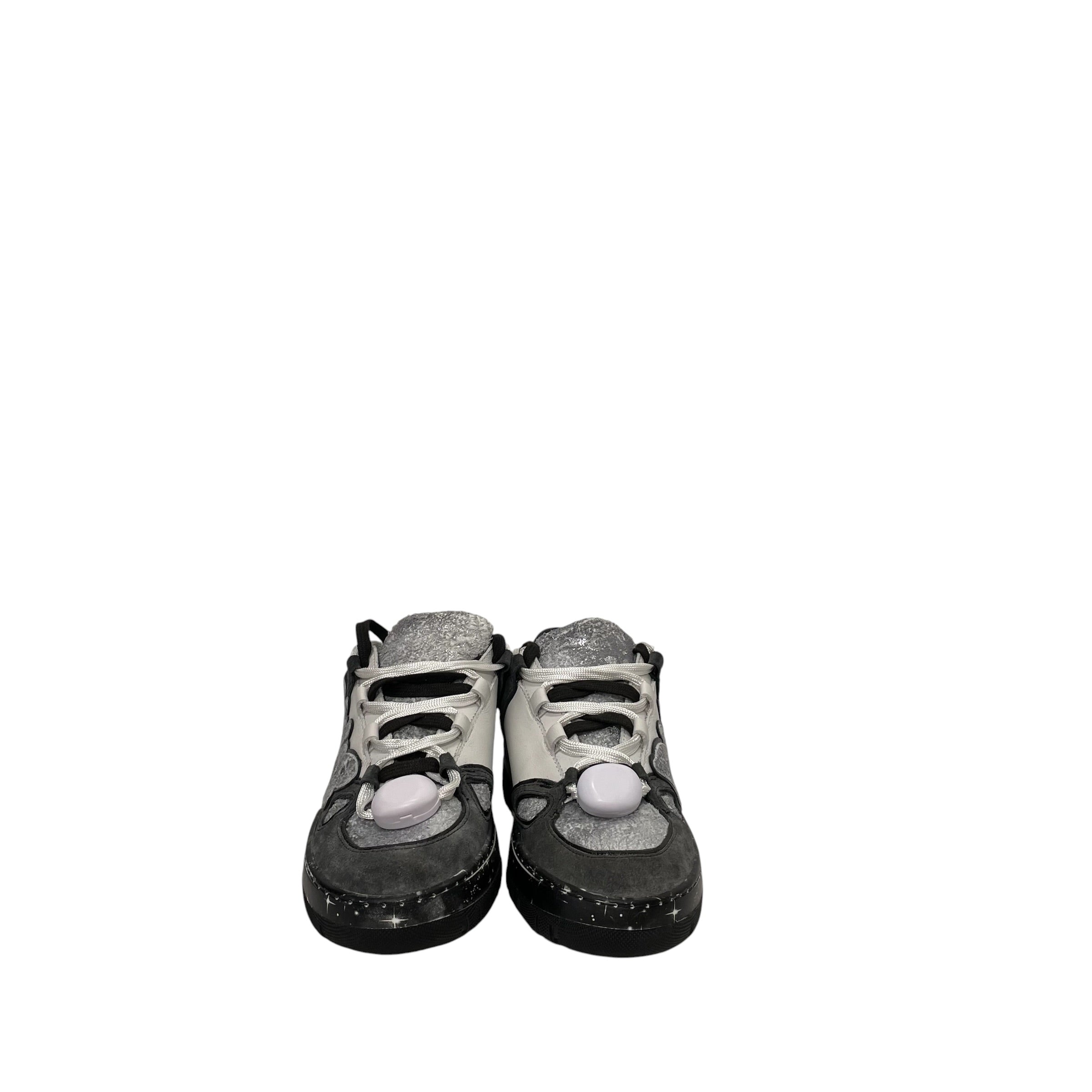 P448 GEORGE/Low-Sneakers/US 7.5/All Over Print/WHT/ view 5