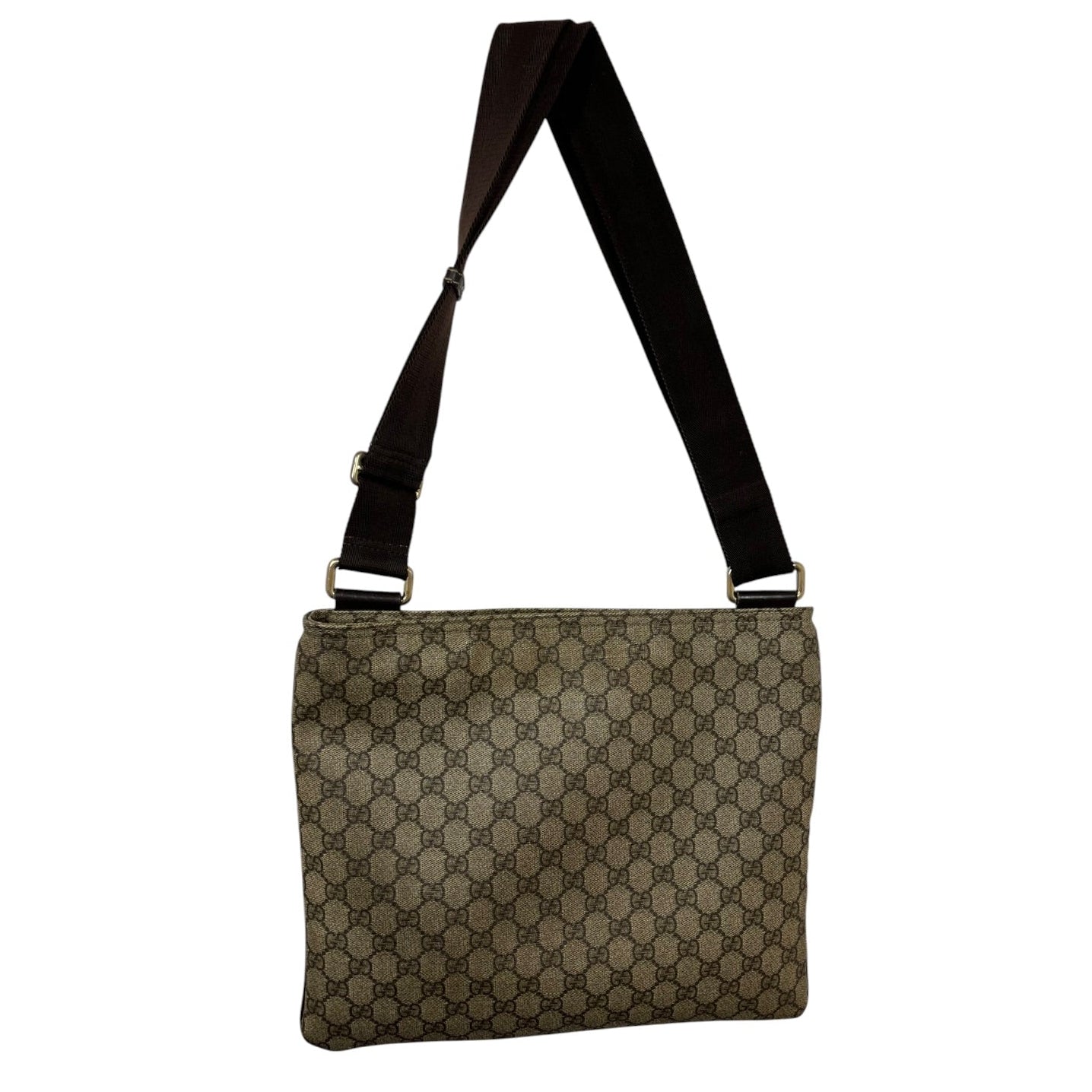 GUCCI/Bag/Monogram/BRW/GG Supreme Messenger bag view 1