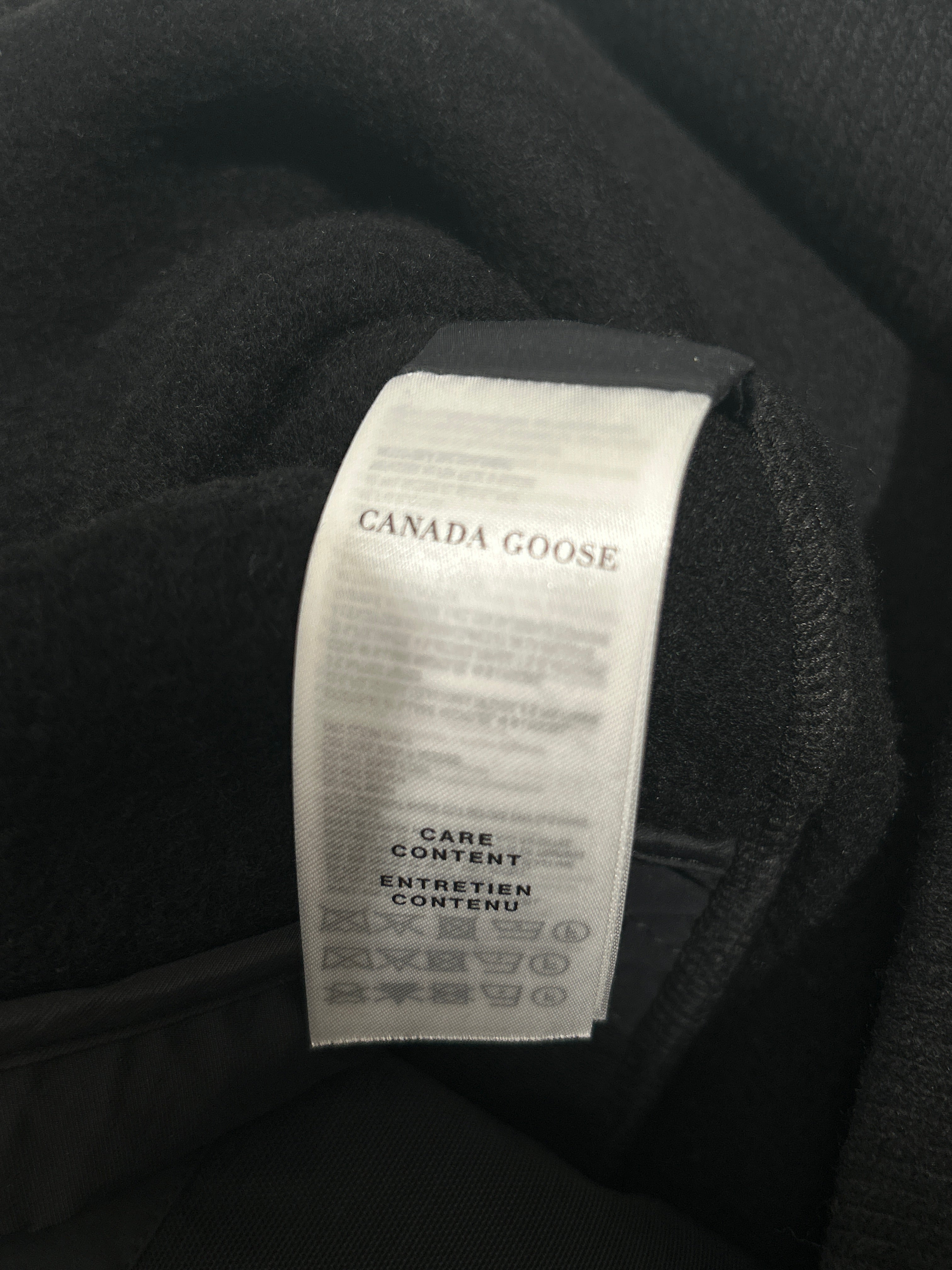 CANADA GOOSE/Jacket/S/Wool/BLK/BOMBER view 4