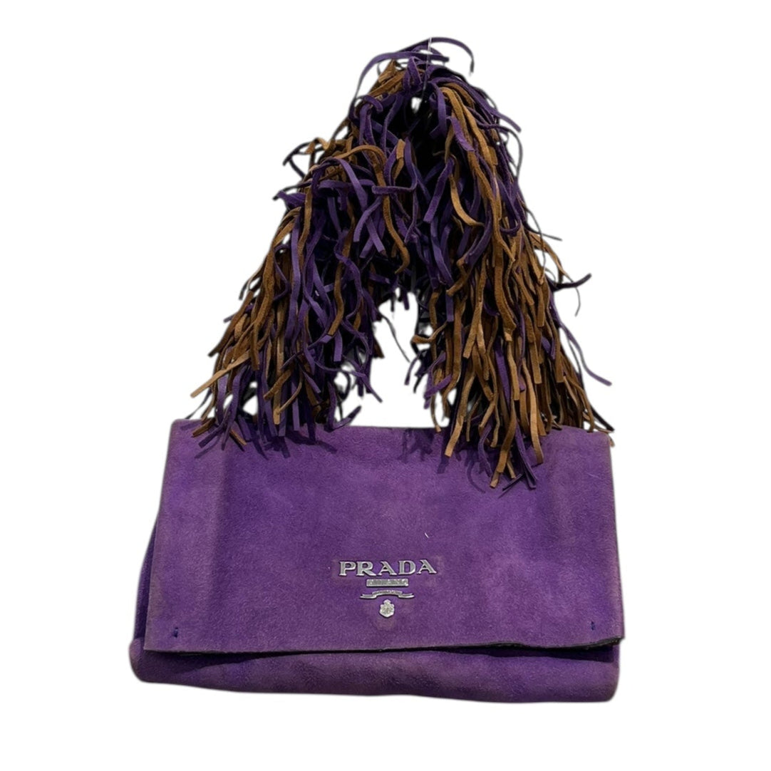 PRADA/Bag/Suede/PPL/PRADA FRINGE BAG view 1