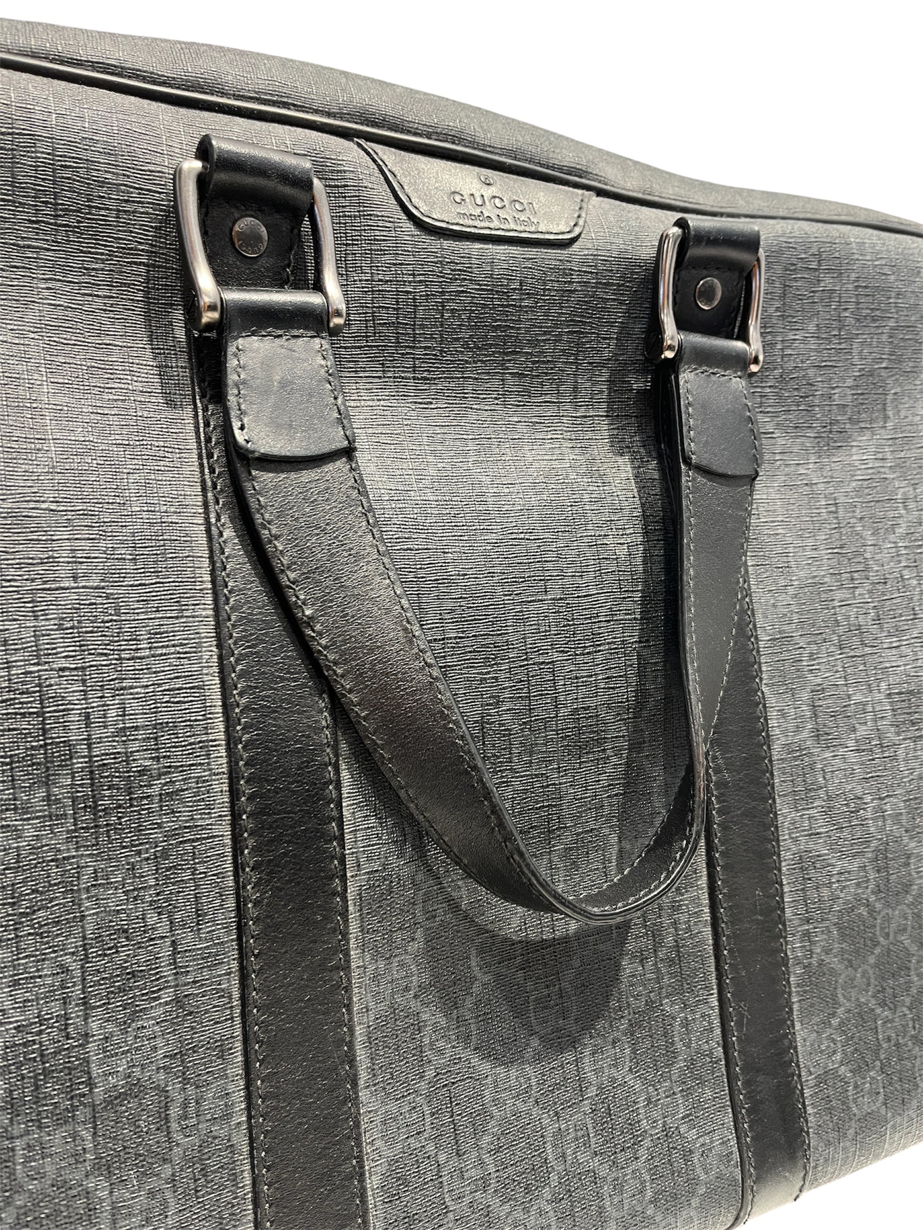 GUCCI/Bag/Monogram/Leather/BLK/BRIEFCASE view 5