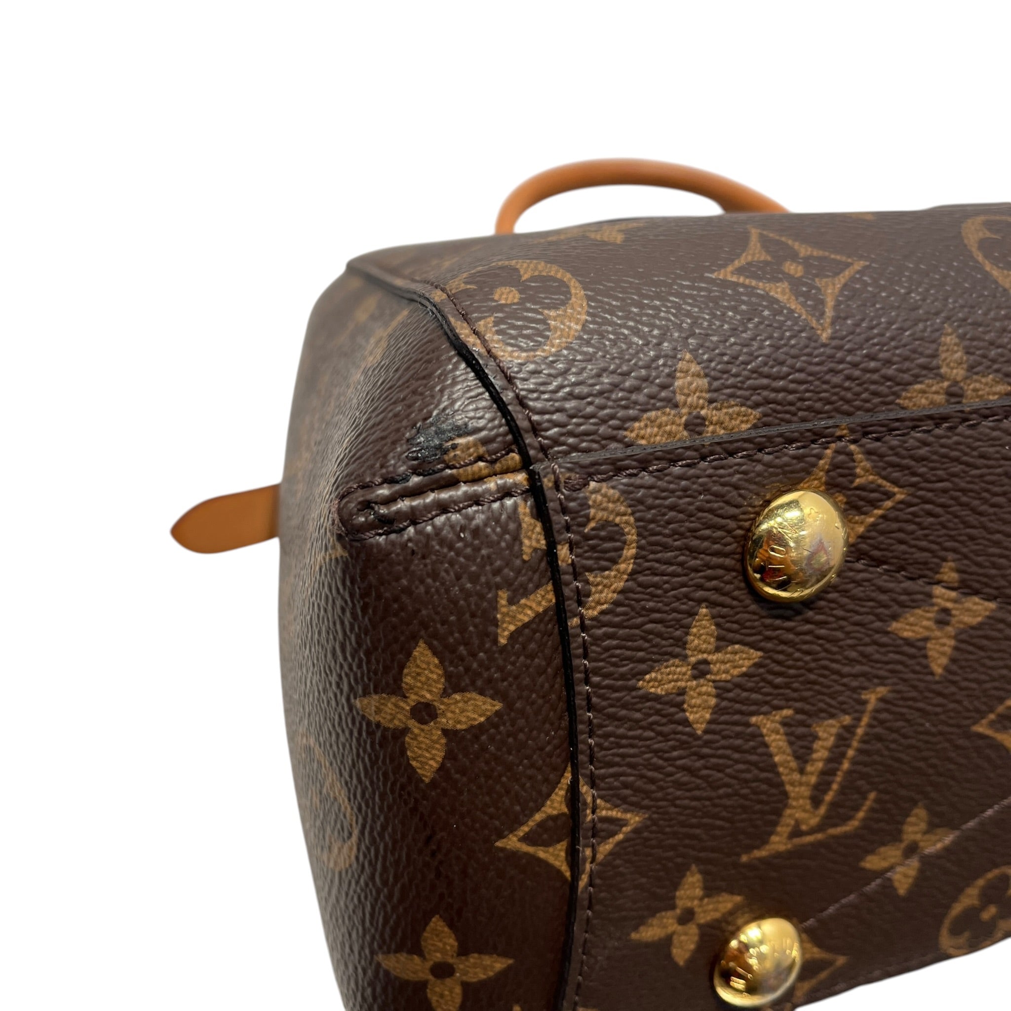 LOUIS VUITTON/Cross Body Bag/Monogram/Leather/BRW/Montaigne Monogram Cross Body view 7