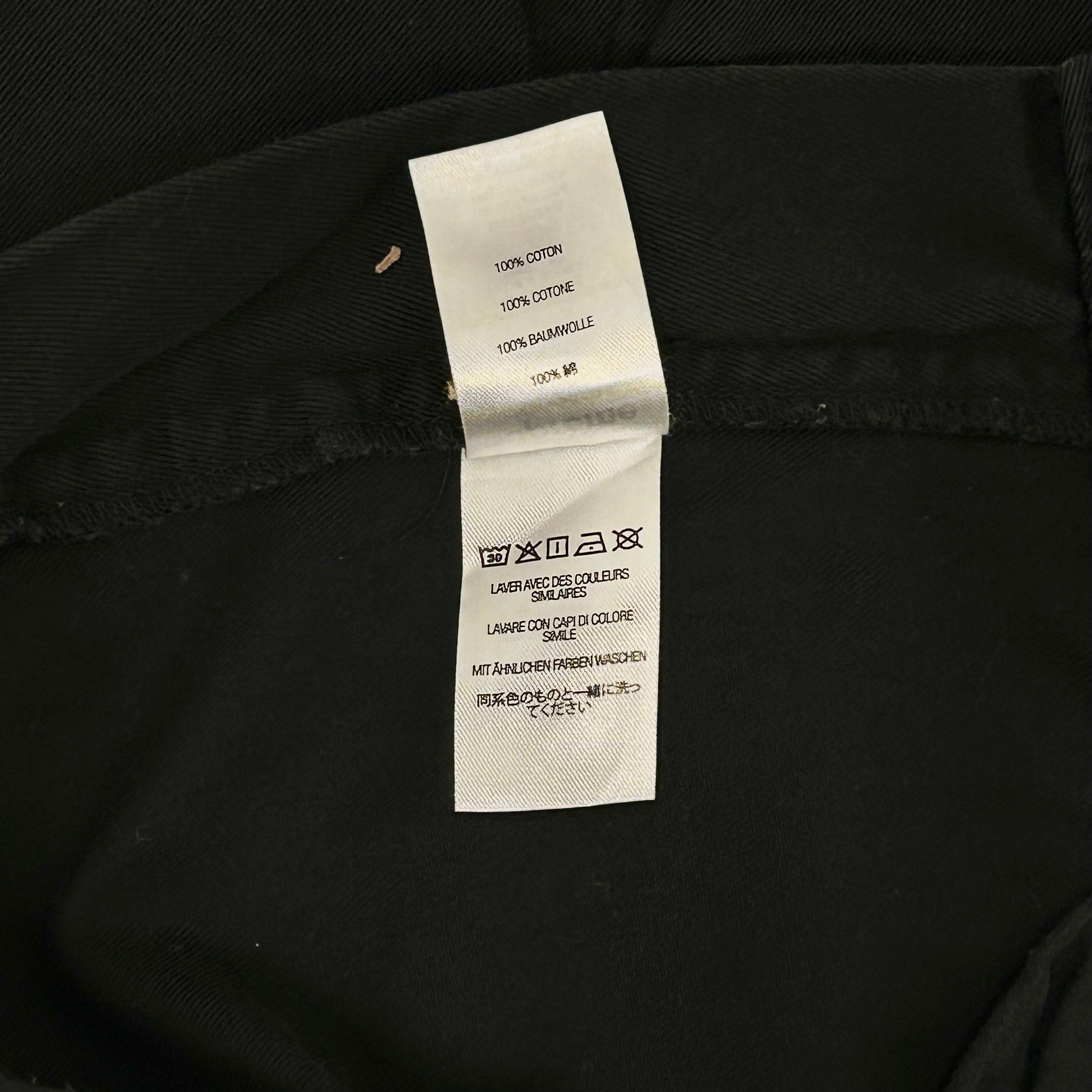 Supreme/JUNYA WATANABE COMME des GARCONS/Slacks/30/Cotton/BLK/All Over Print/POEM PRINT view 5