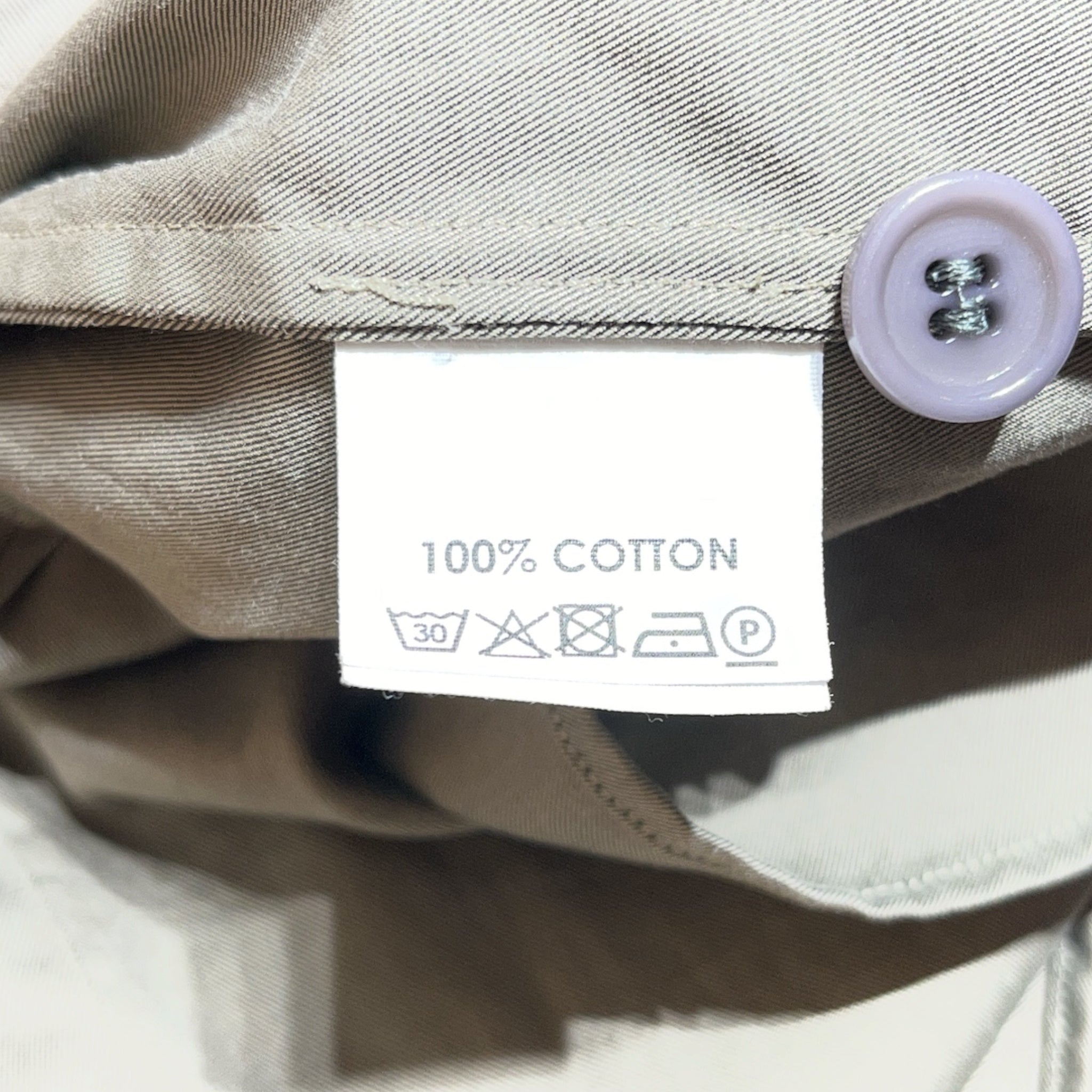 DRIES VAN NOTEN/LS Shirt/M/Cotton/KHK/ view 3