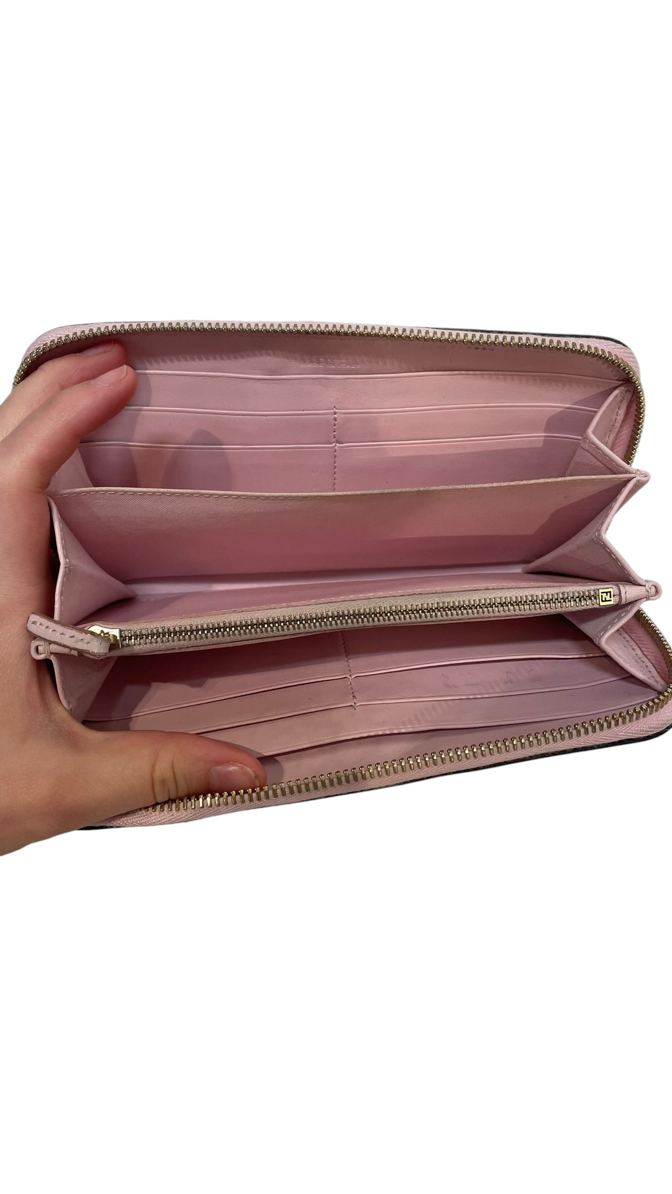 FENDI/Long Wallet/Leather/PNK/F is Fendi view 4