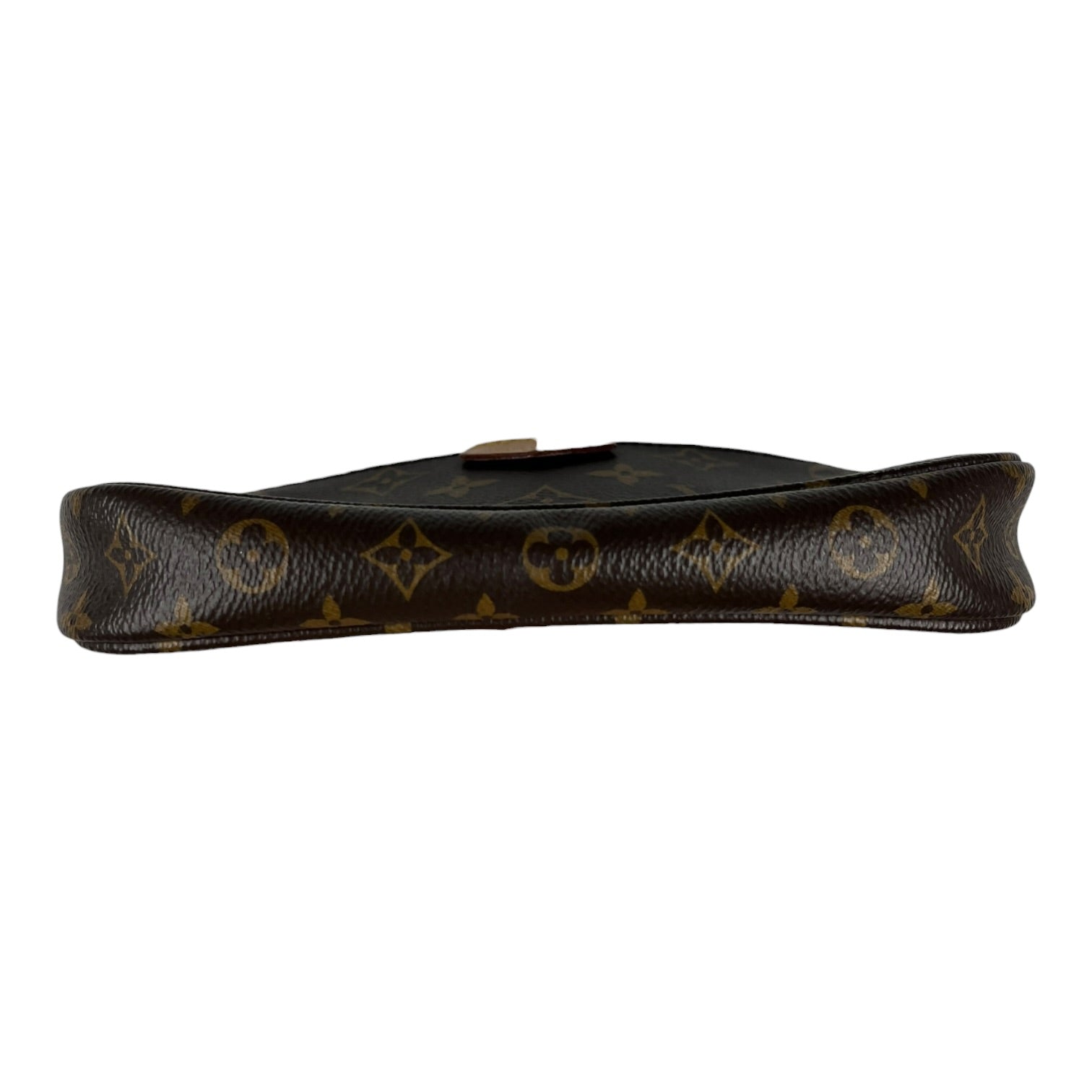 LOUIS VUITTON/Hand Bag/Monogram/Leather/BRW/Mini Pochette Bag view 3