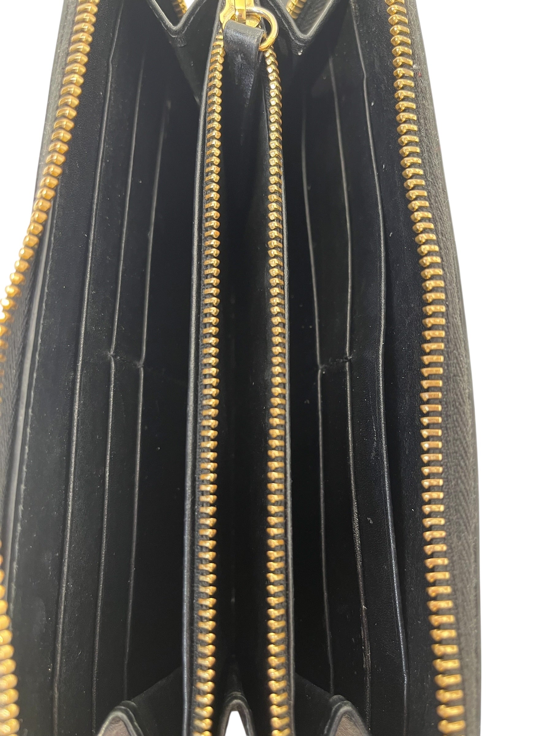 Maison Margiela/Long Wallet/Leather/BLK/L's/ view 2
