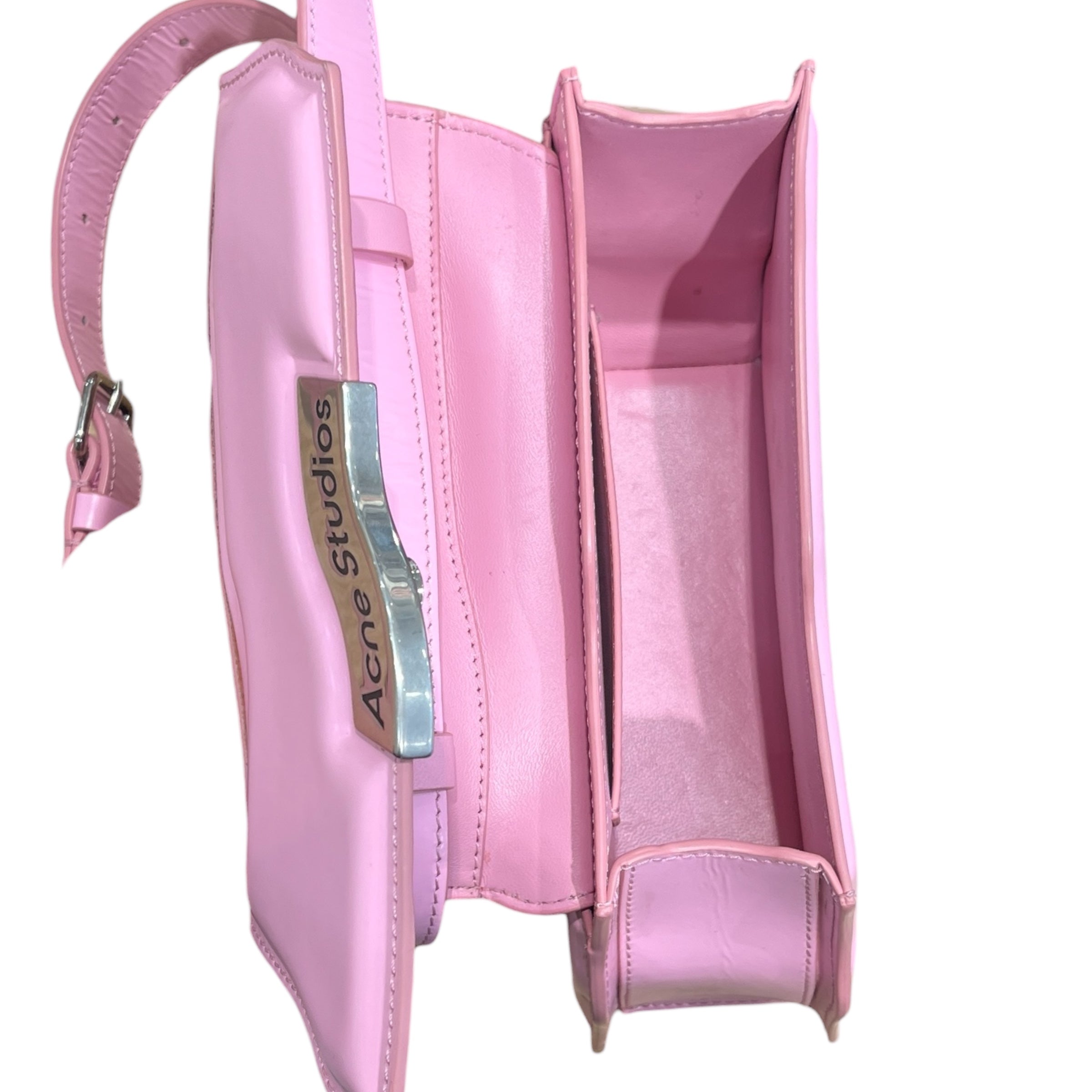 Acne Studios/Cross Body Bag/Leather/PNK/DISTORTION MINI view 4
