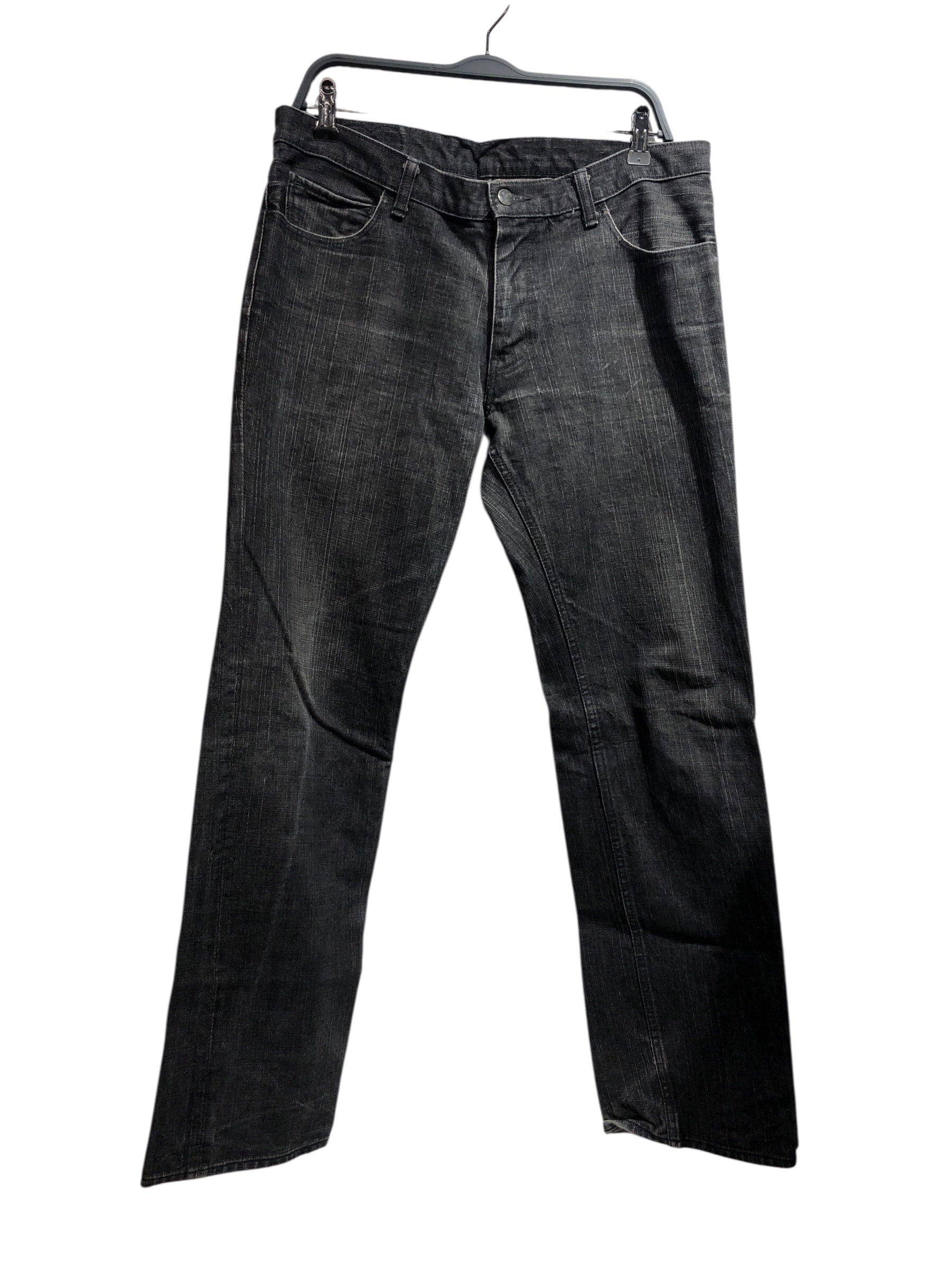 NUMBER (N)INE/Straight Pants/36/Denim/BLK/Pain Jeans view 1