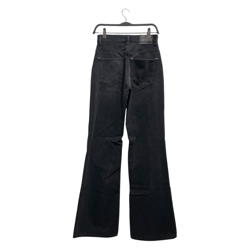 Acne Studios/Wide Leg Pants/26/Cotton/BLK/