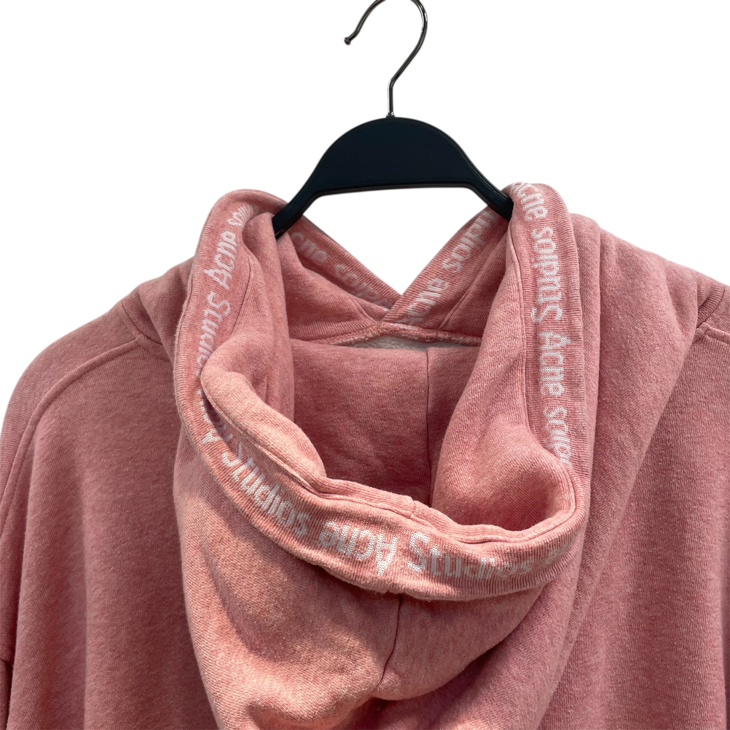 ACNE STUDIOS/Hoodie/S/Cotton/PNK/ROZE PNK/SILVER HOODIE TIP view 3